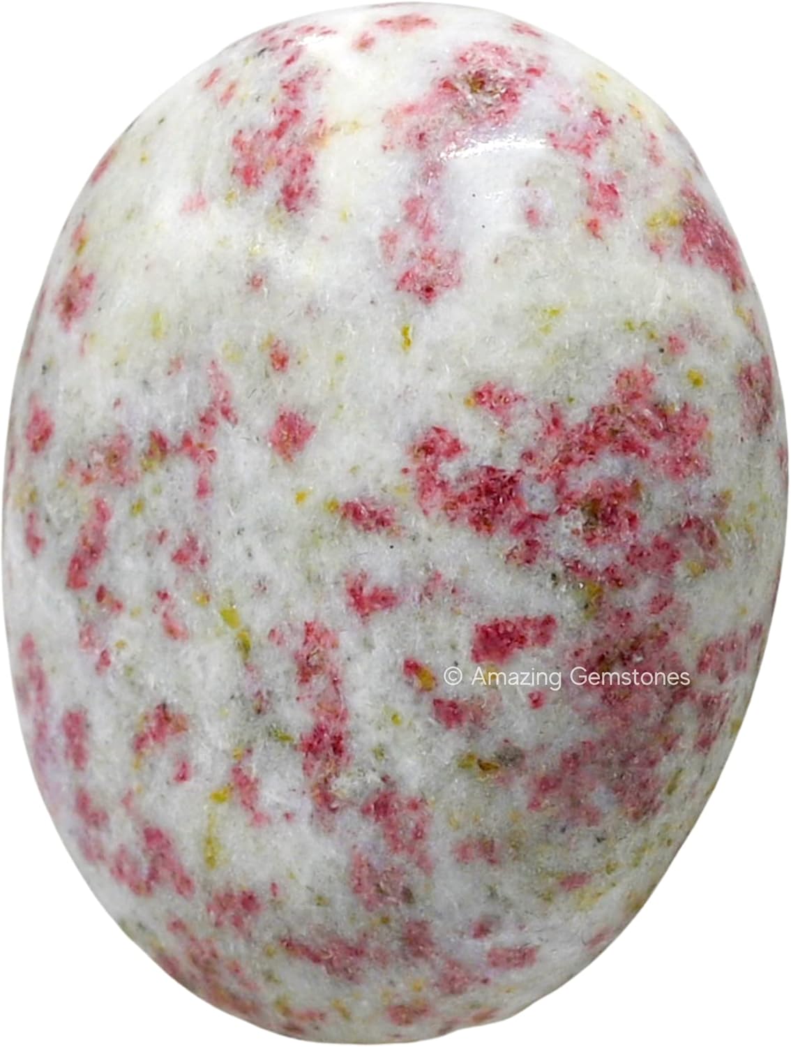 Amazing Gemstone Cinnabarite Crystals and Healing Stones - Large Palm Stone Crystals Piedra - Crystal for Good Luck, Balanced Positive Energy, Meditation - Unique Stocking Stuffers Gifts for Women