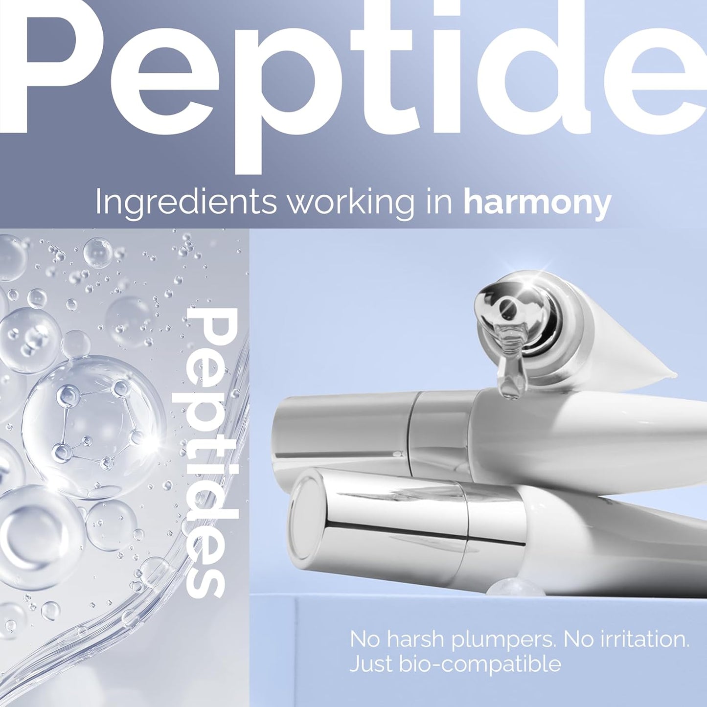 Tinted Lip Balm Elixir for OIder Women, Hydrating Vegan Lip Care with Sheer Color & Moisturizing Glow – Non-Sticky Nourishing Lip Treatment for Soft, Smooth Lips (Naturally Clear 10ml)