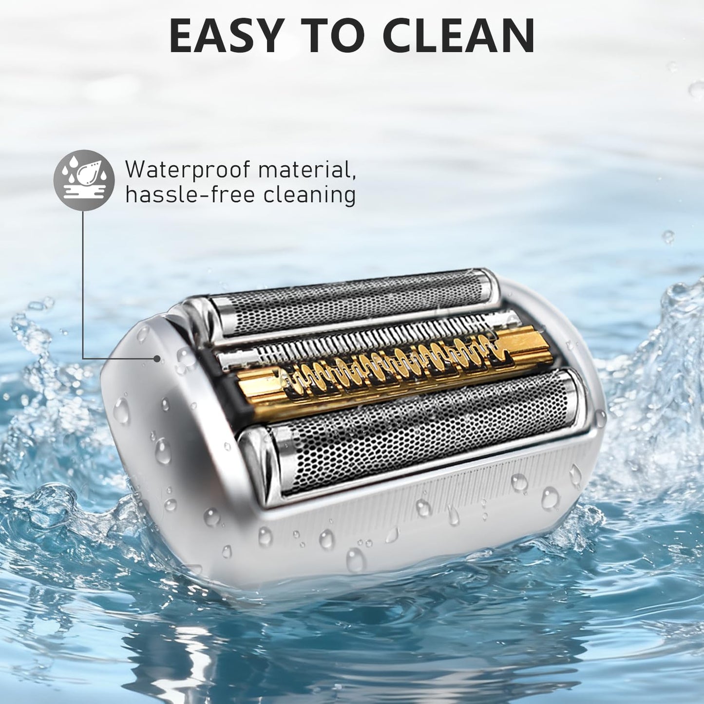 S9 94M Shaver Head for Braun Series 9 & Series 9 Pro, Replacement Foil & Cutter Blade for Braun Electric Razor 9290cc, 9291cc, 9370cc, 9376cc, 9293s, 9260s, 9295cc, 9385cc ect and More