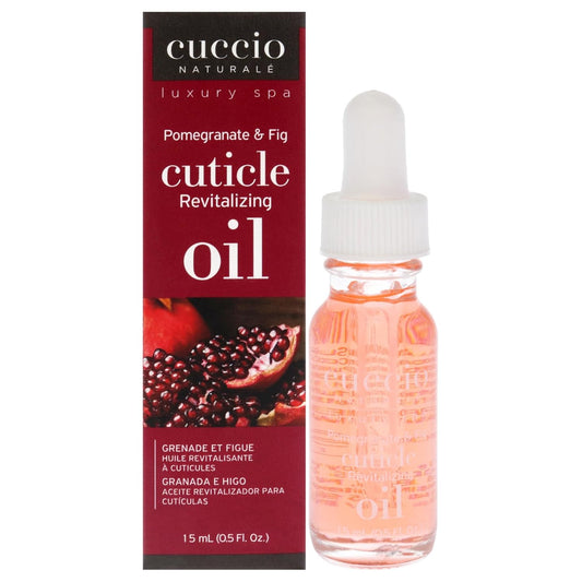 Cuccio Naturale Cuticle Oil - Revitalizing Pomegranate & Fig - Repairs Skin & Nails - 0.5 Oz