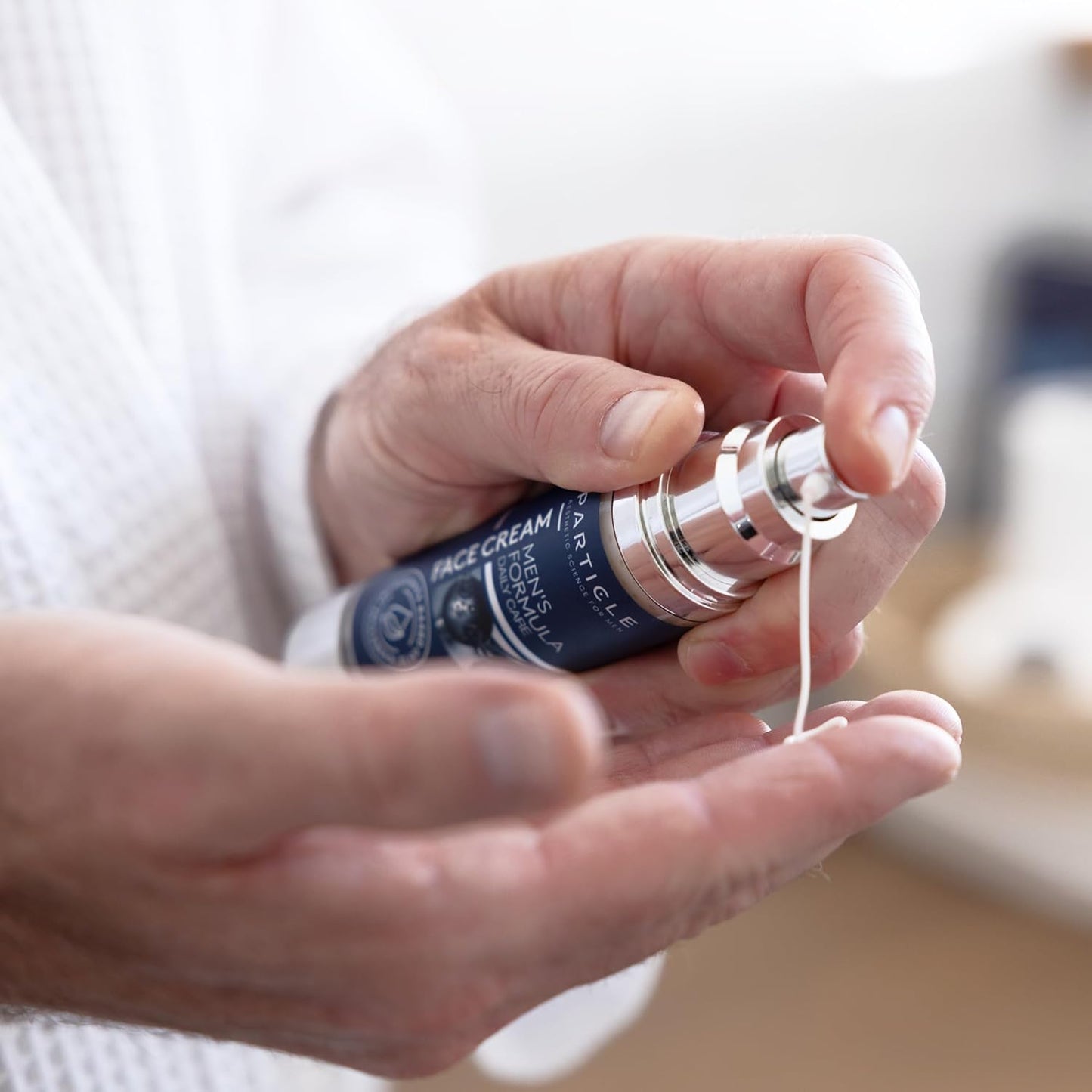 Particle 6 in 1 Face Cream for Men, Men’s Daily Hydrating Moisturizer with Vitamin C, Jojoba Oil, Vitamin E & Hyaluronic Acid, Skin Care Routine, Healthy Skin Support, 1.7 FL OZ, Pack of 3