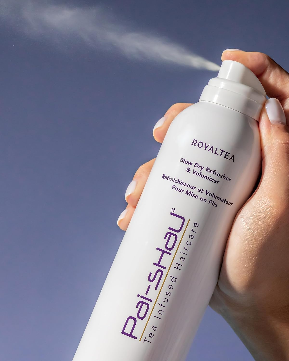 Pai-Shau RoyalTEA - Dry Shampoo for Hair - Hair Volumizer - Hair Refresher - For All Hair Types - 156 g.