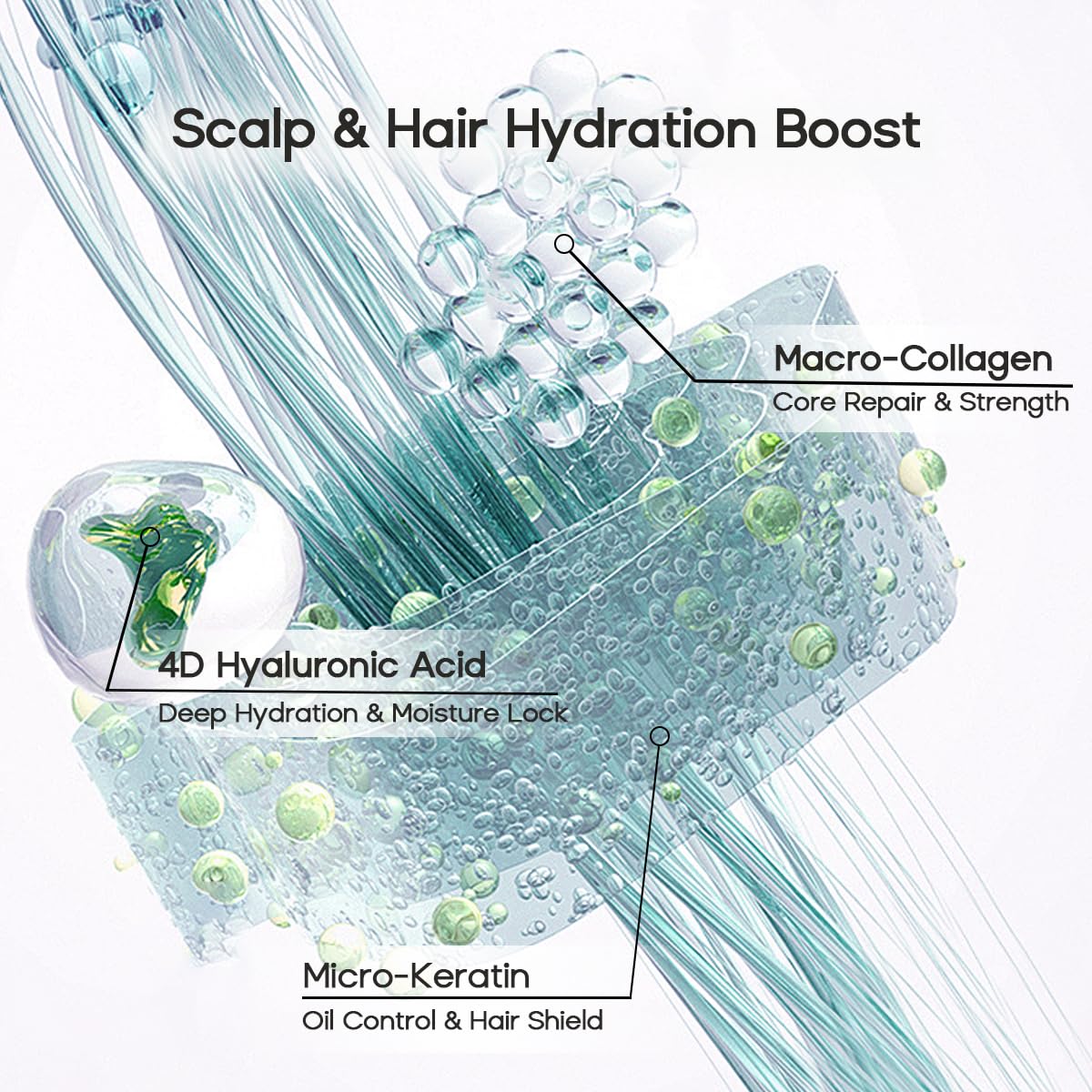 HALOVIDA Leave-in Dry Shampoo Gel, Instant Oil Absorption & Volume, Light Texture Transparency, Non-Aerosol, Safe & Clean with Natural Ingredients, 2.82 oz