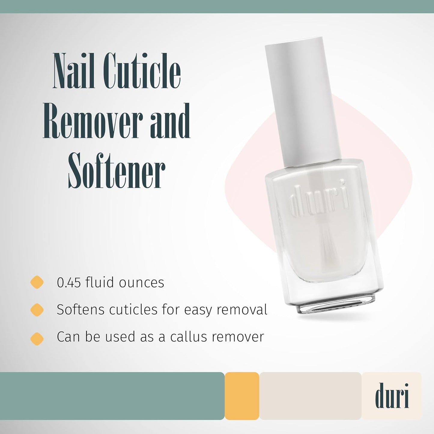 duri Cuticle Remover - Cuticle Softener, Callus Remover, 0.45 fl. oz.