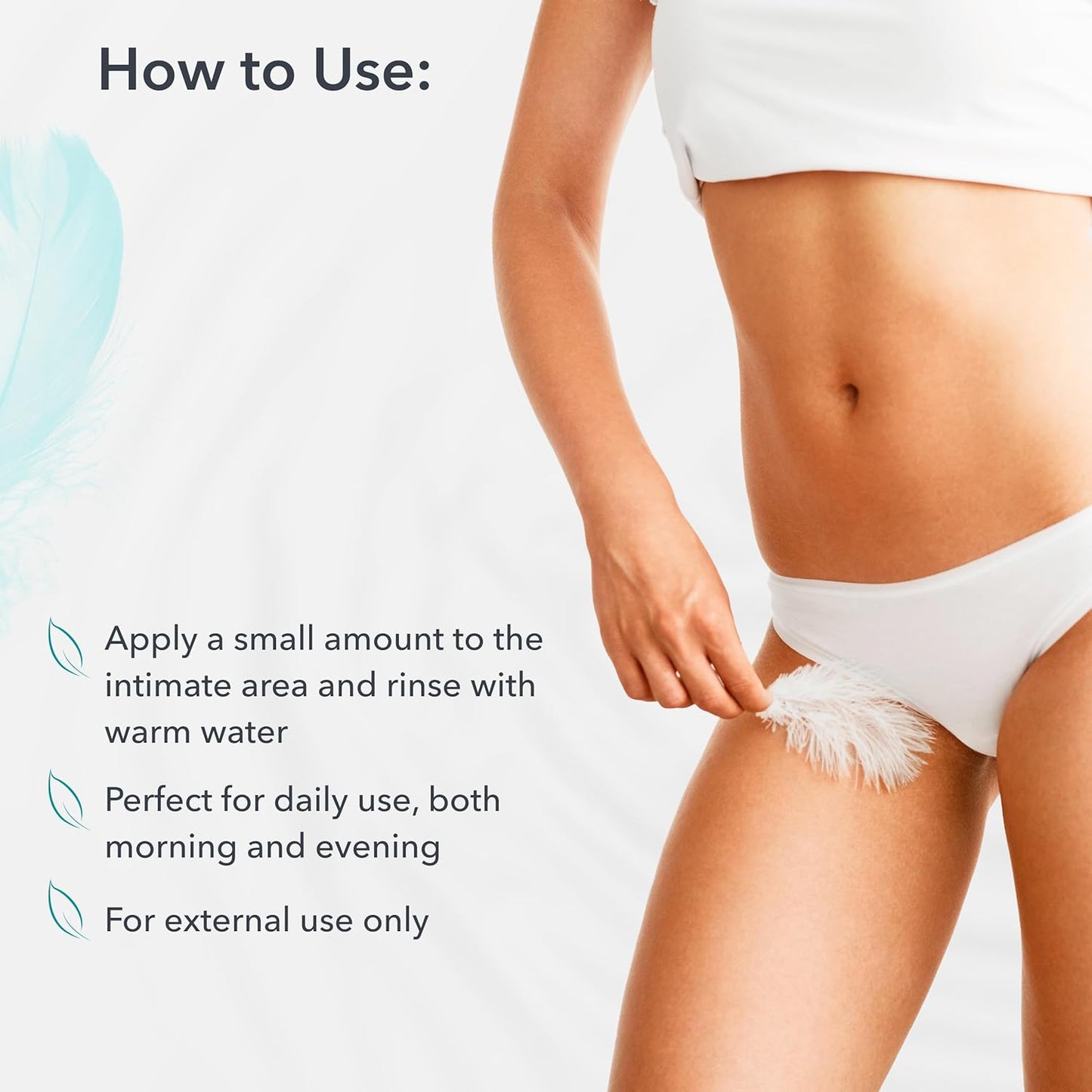 pH Balanced Daily Feminine Wash with Prebiotic for Intimate Care – 97% Natural Ingredients, Vegan Certified, pH 5.2 for Sensitive Skin, Gentle Intimate Feminine Hygiene Wash – Ecolatier, 8.5 Fl Oz