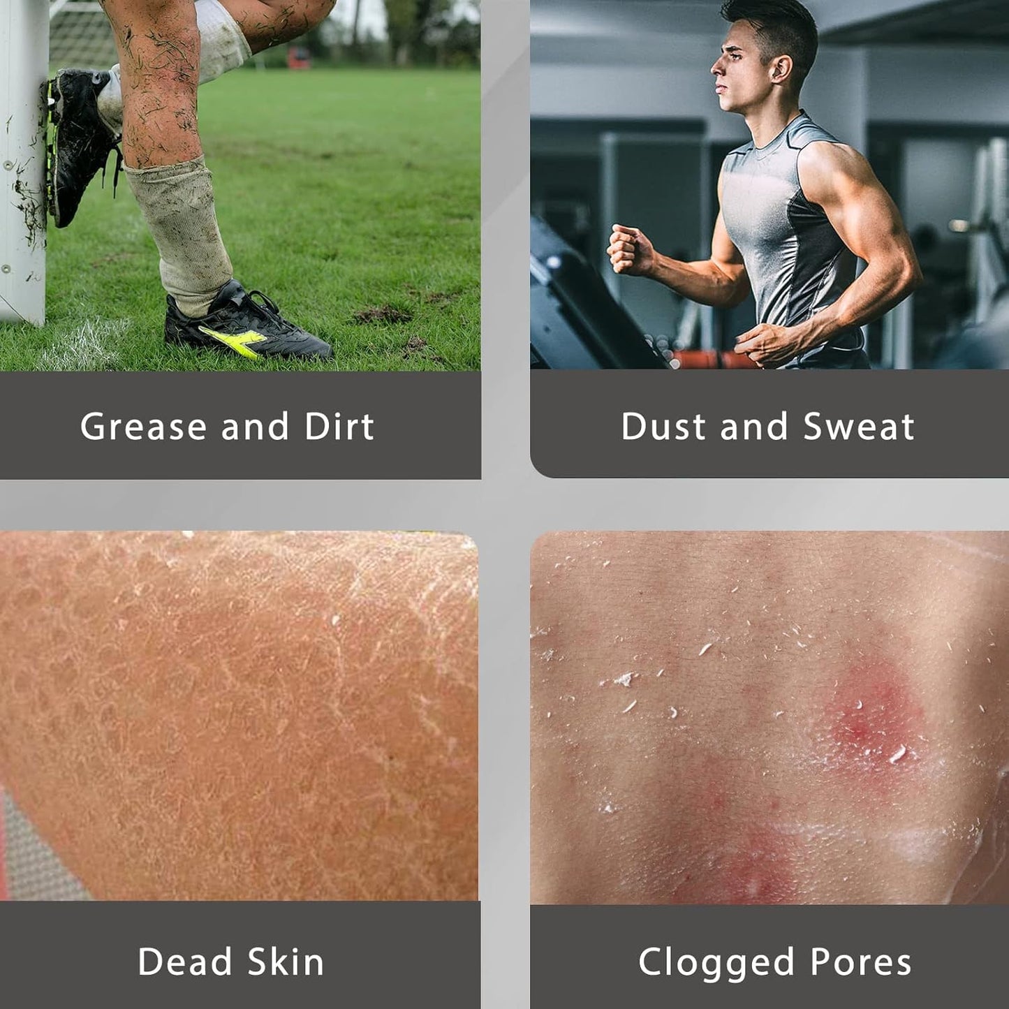 LOTTA Korean Exfoliating Mitt Exfoliating Glove for Face 2Pcs Exfoliating Gloves Bath Bathing Tanning Mitts Self Tanner Shower Body Scrub Large Size Suitable for Men and Women Black