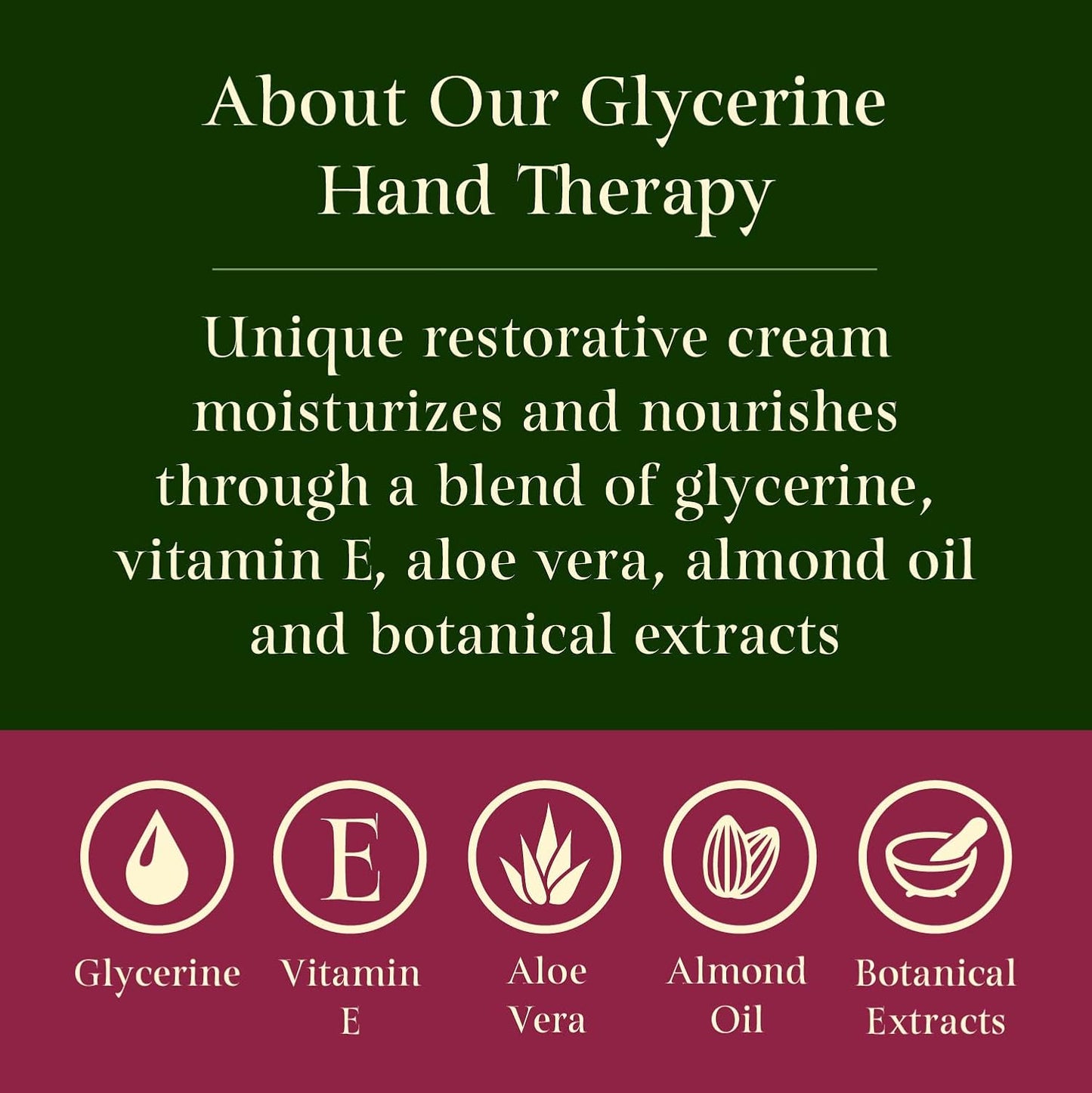 Camille Beckman Glycerine Hand Therapy Cream, White Pumpkin & Cardamom, 6 Ounce