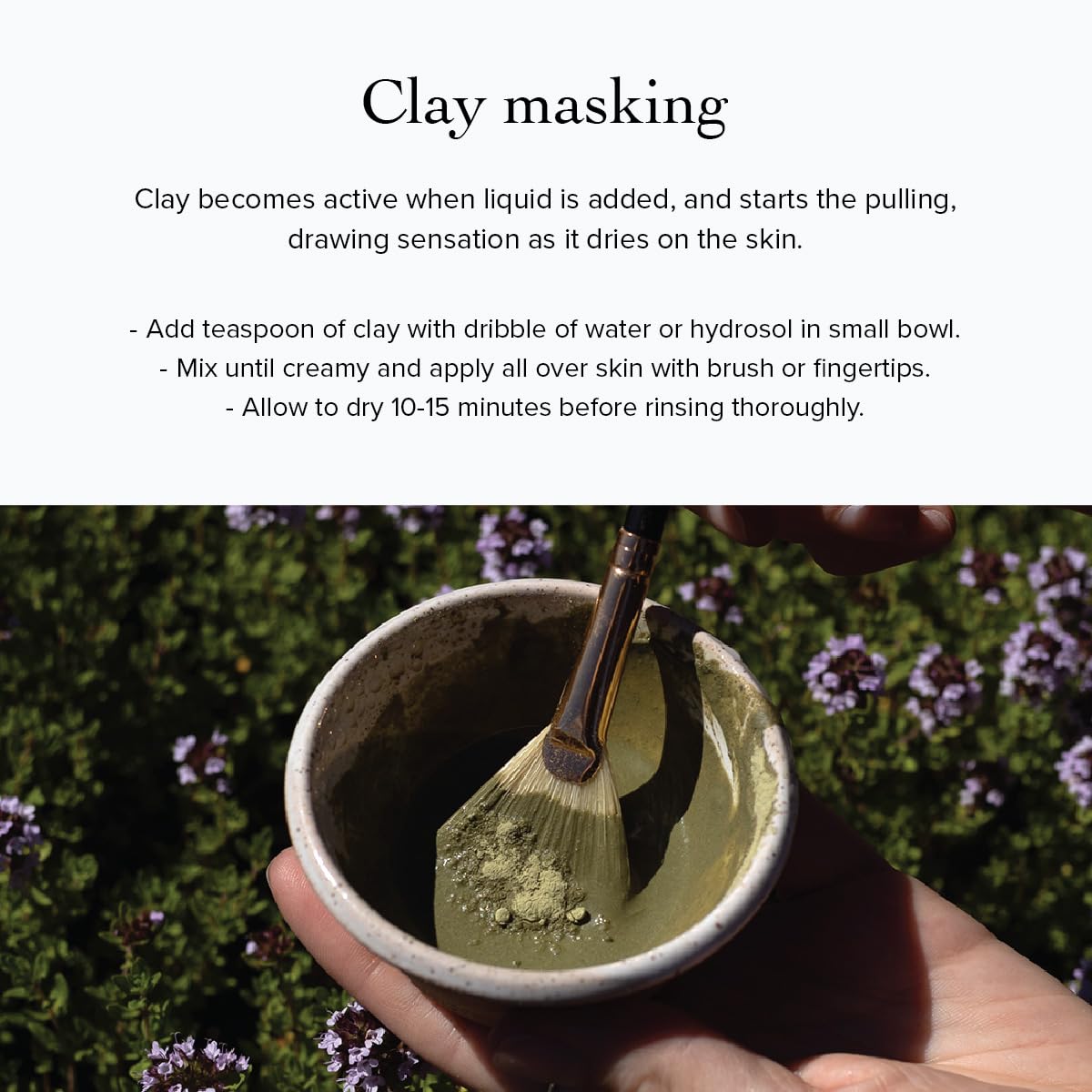 evanhealy Green Tea Clay Mask | Deep-Action Cleansing Mask | Exfoliating, Clarifying & Purifying Mask | Organic Matcha & Montmorillonite Clay for Oily, Normal & Dry Skin