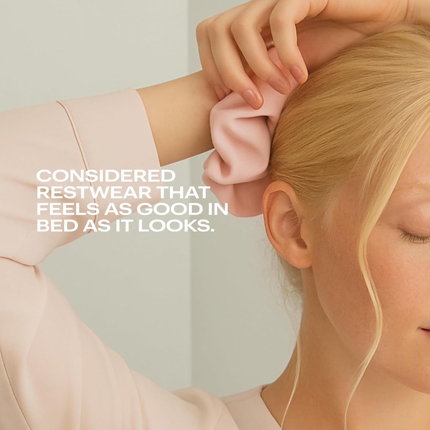 Lunya Washable Silk Scrunchies - Mulberry Silk Hair Ties - Multiple Color Options - One Size Fits Most