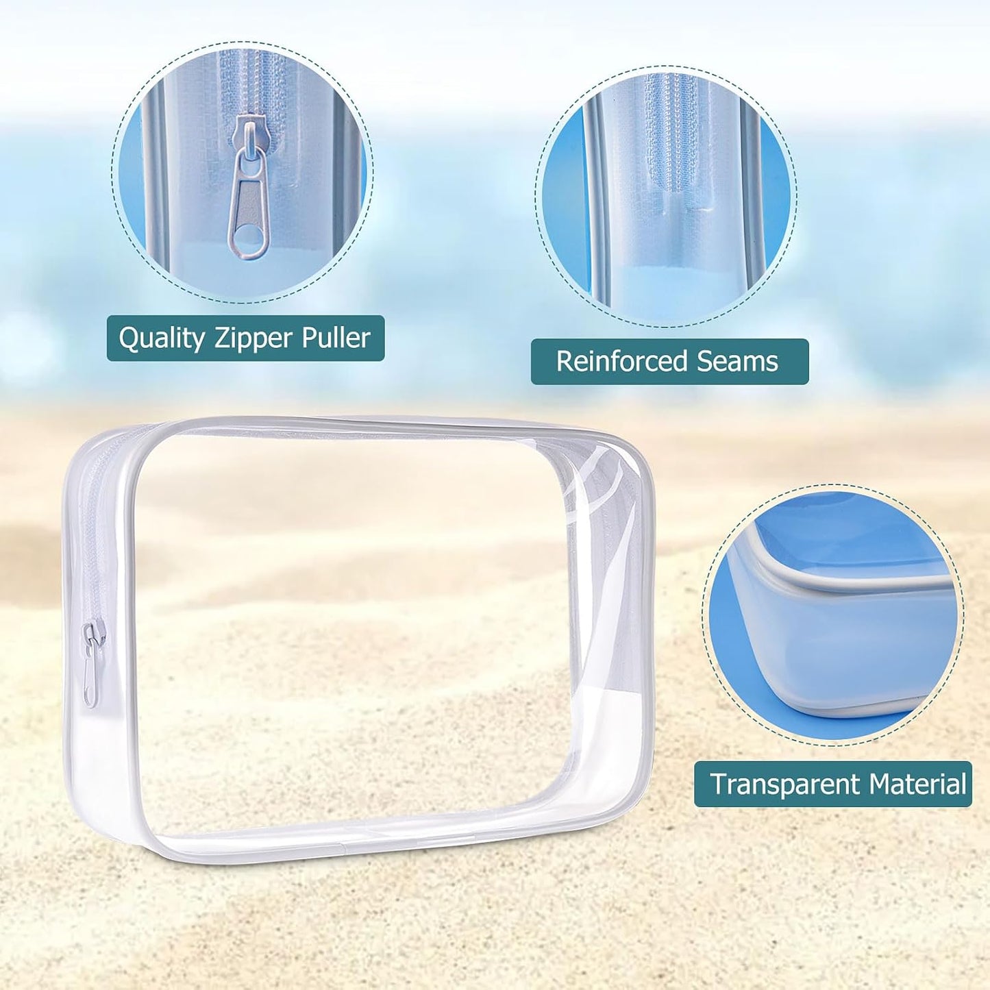 Cosywell Travel Bottles 4pcs 3.4oz Shampoo Containers TSA Approved Leak Proof Flip Cap Squeeze Bottles