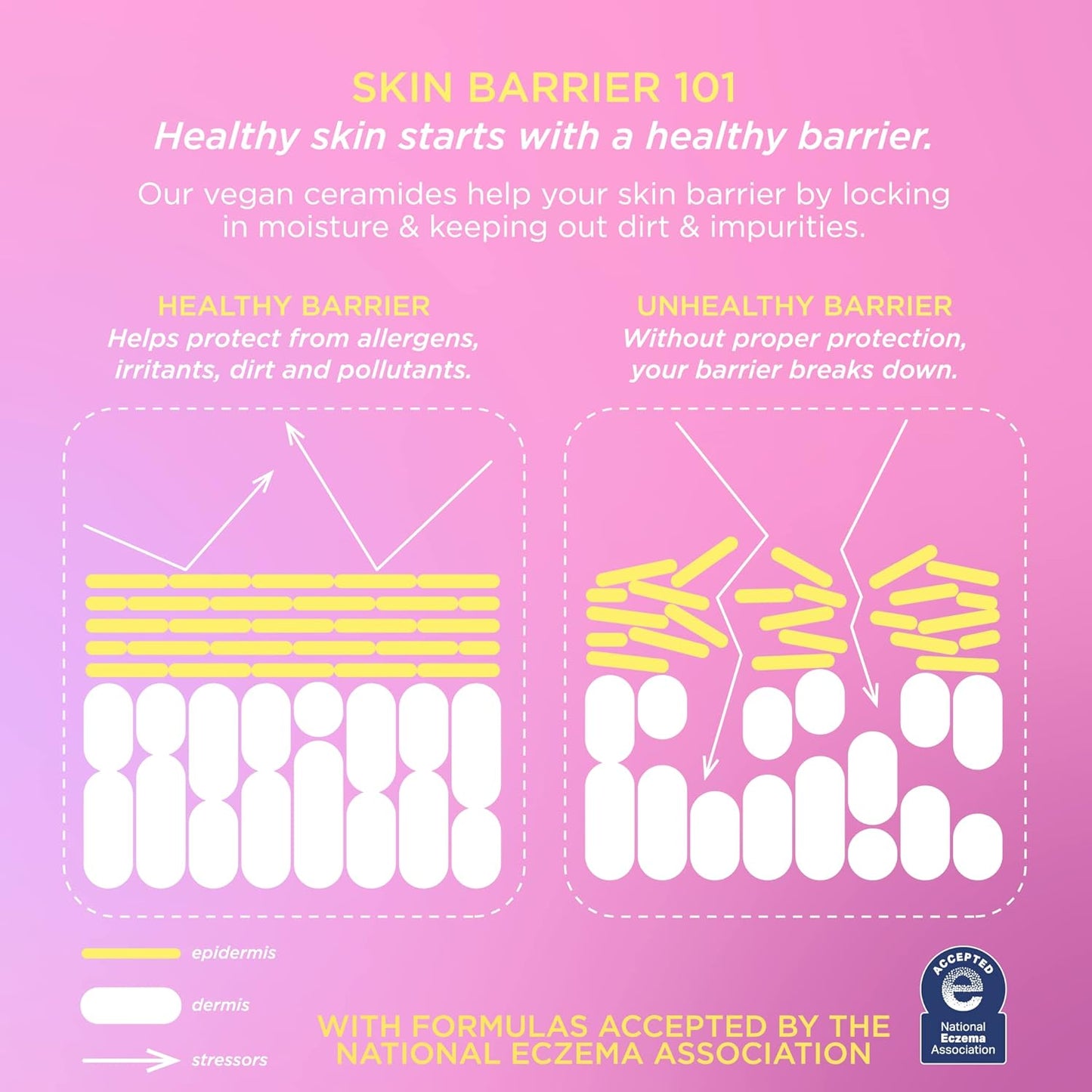 Pacifica Vegan Ceramide Barrier Eye Cream – Hydrating Under Eye Moisturizer for Dry, Sensitive Skin, Fragrance-Free Treatment for Dark Circles, Puffiness & Fine Lines Dermatologist Tested Clean Beauty