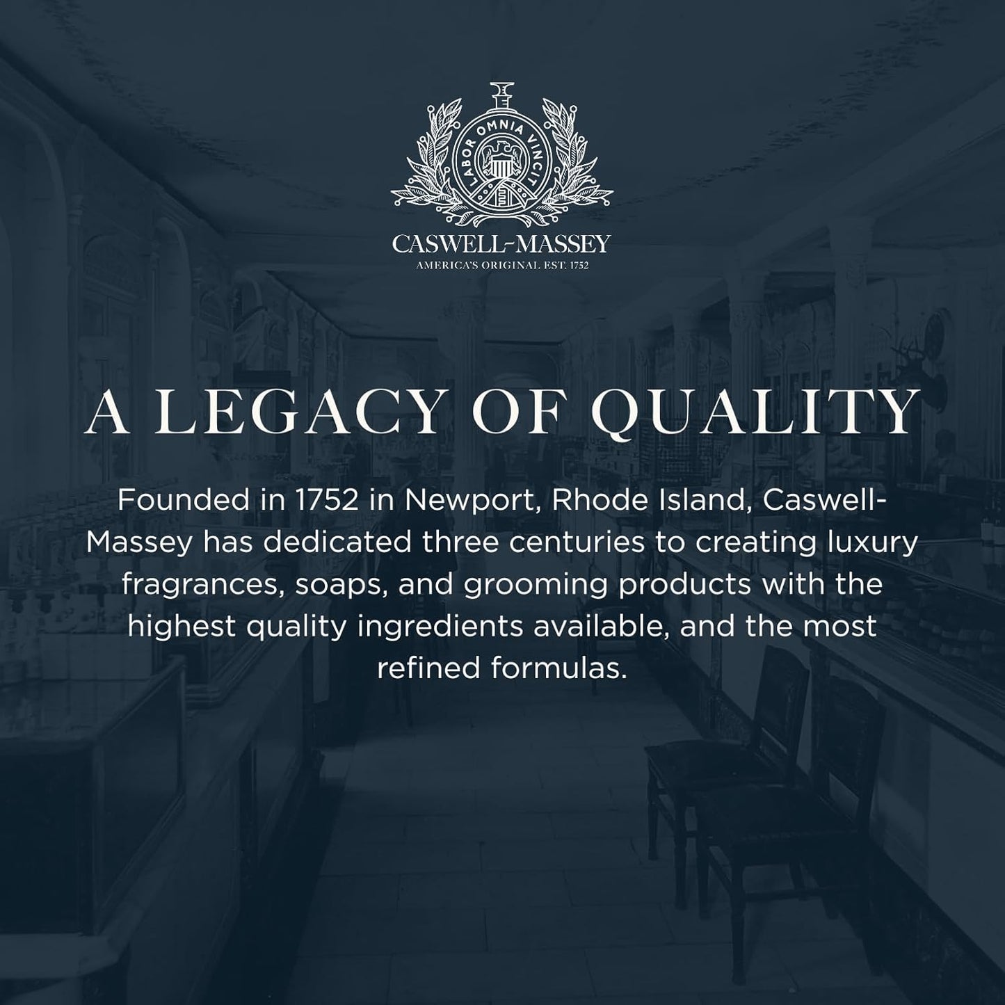 Caswell-Massey Verbena Natural Bar Soap, Bright Citrus Scent, Moisturizing Triple-Milled Body Soap for Men & Women, Plant-Based Formula with Essential Oils, for All Skin Types, Made in USA, 5.8 oz