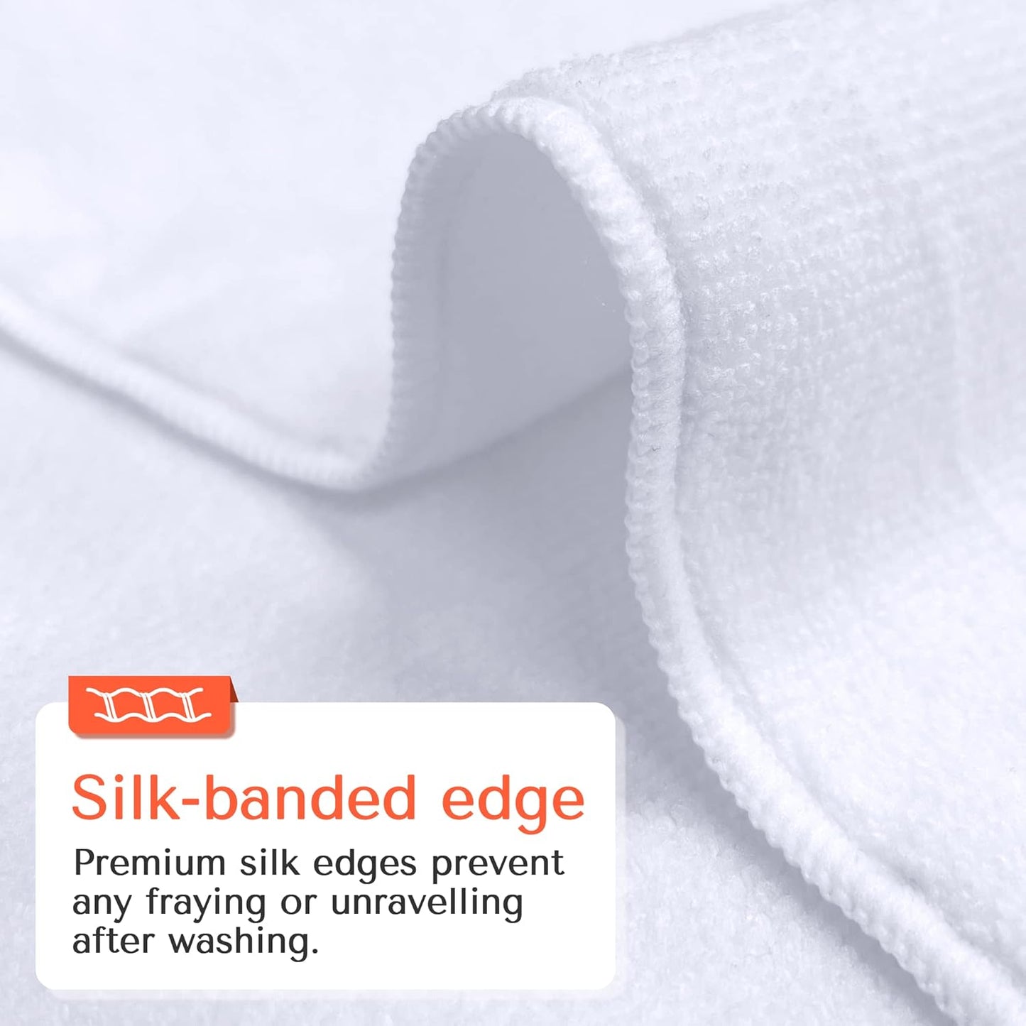 TASALON Microfiber Hair Towel for Salon - 10 Pack - 29 x 16 Inches, Quick Dry and Ultra-Soft Facial Towels with Soft Absorbant - White