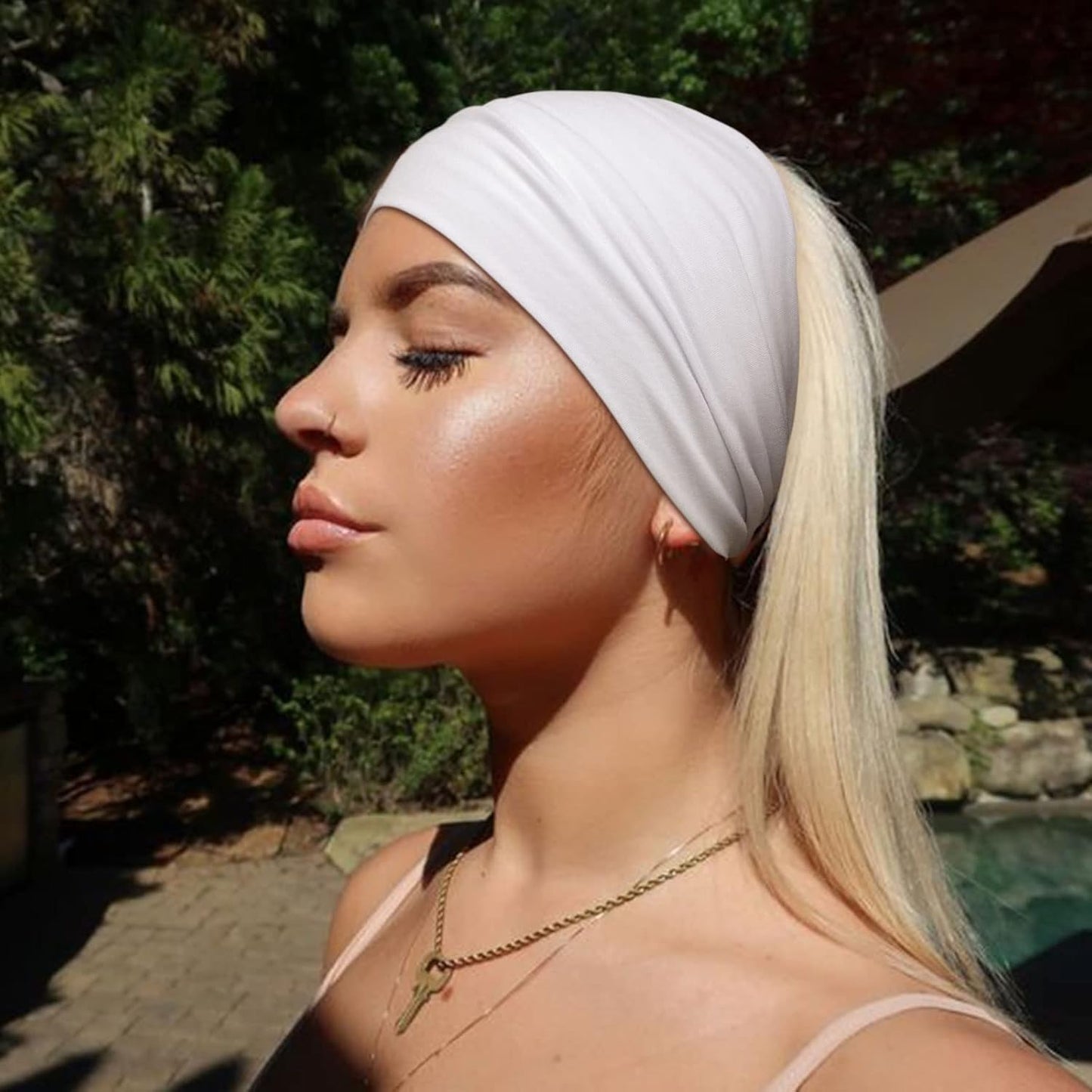 DRESHOW 8 Pack Turban Headbands for Women Wide Vintage Head Wraps Knotted Cute Hair Band Accessories, 0.2 pounds