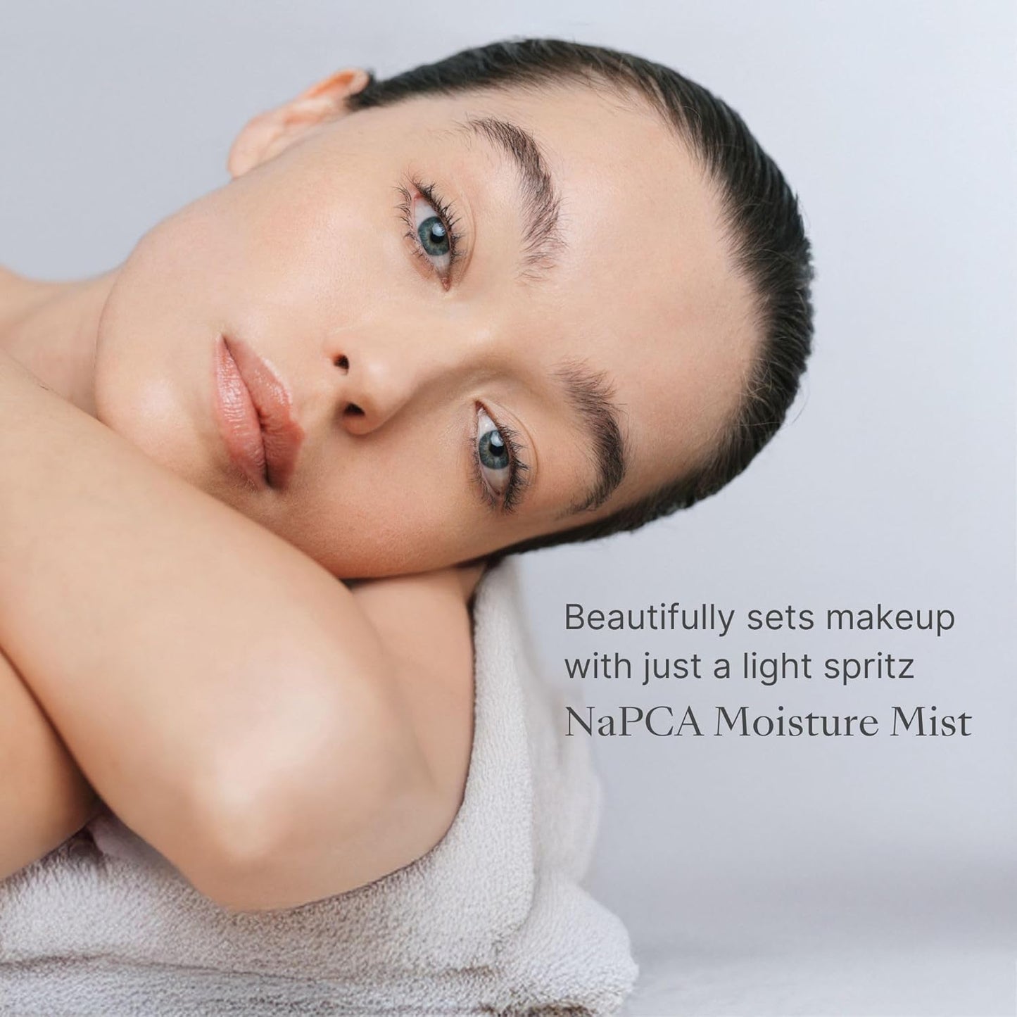 Nu Skin NaPCA Moisture Mist | Revitalizing Moisturizer & Cooling Mist with Hyaluronic Acid | Hydrating Spray for Face, Body & Hair | Sodium PCA for All Skin Types | 8 oz | 1 Pack