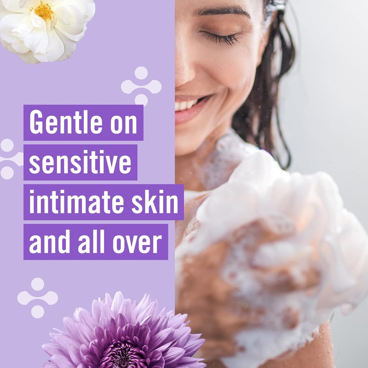 Vagisil Feminine Wash for Intimate Area Hygiene, pH Balance, Gynecologist Tested, Hypoallergenic, 12 oz, (Pack of 3)