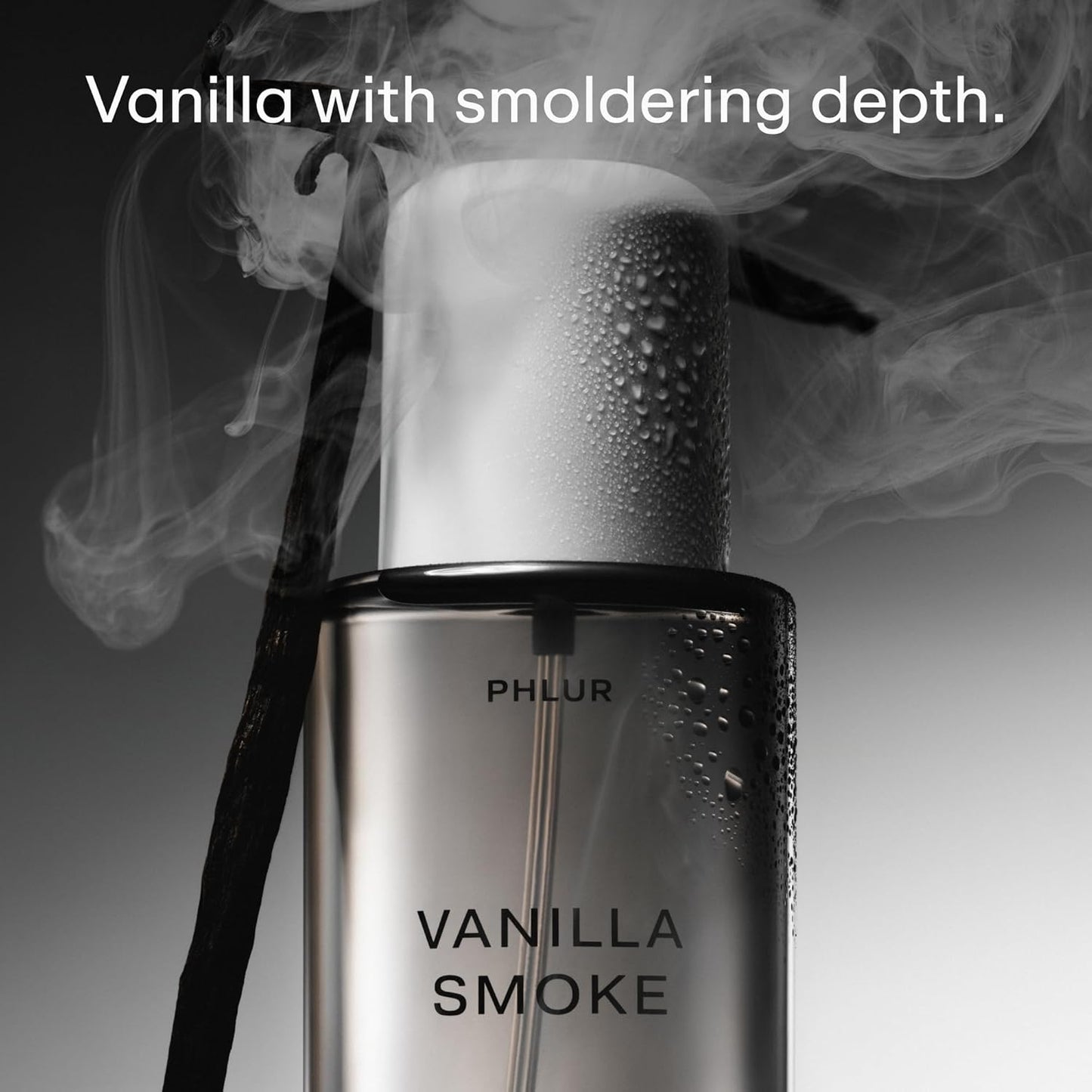 PHLUR Vanilla Smoke Body Mist - Hair and Body Fragrance Mist - Cashmere Vanilla Body Spray with Pink Pepper, Bergamot, Tonka Bean & Incense (8 Fl Oz)