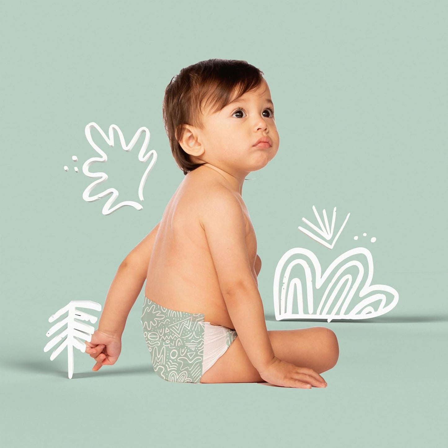 Hello Bello Premium Diapers Size 6, Celestial Cuties & Daring Doodlers Designs, 42ct Club Box