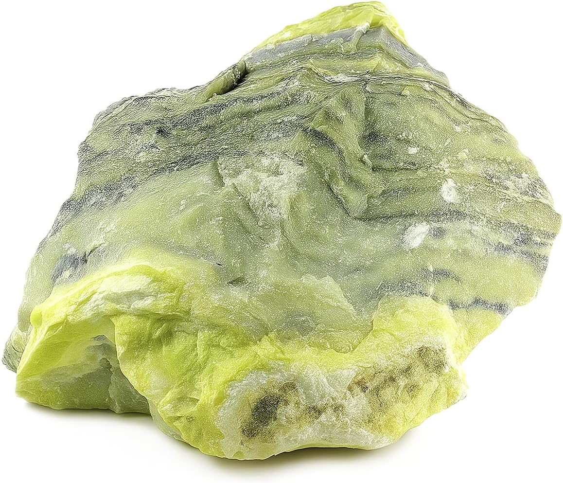 Serpentine Raw Crystals Natural Healing Stones for Kundalini Awakening, Chakra Balancing, Meditation, Reiki, Energy Work, Wire Wrapping & Spiritual Home Decor