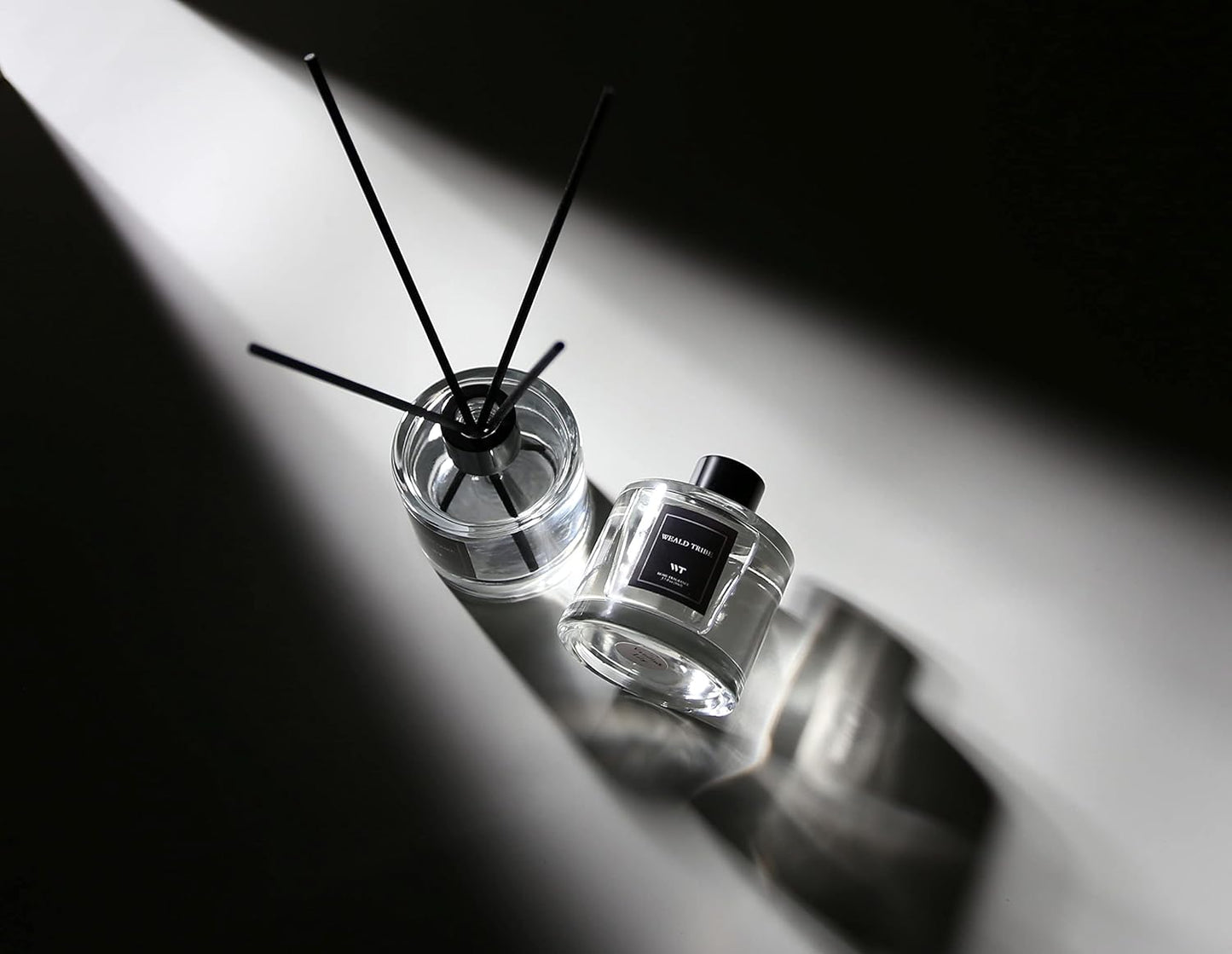 Reed Diffuser Set of 3 for Bathroom Air Fresheners, Oil Diffuser Sticks | Lemon,Eucalyptus & Mint,Velvet Vanilla Scent(1.7 fl oz Each Pack) Home Fragrance with 12 Sticks Defusers | House Shelf Decor