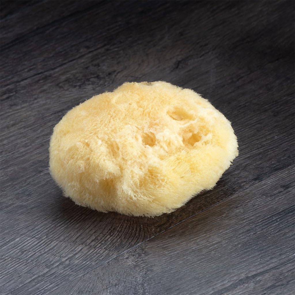 Sea Soft Silk Sponge - for Cosmetic Use, Facial Cleansing, 3-4 inches
