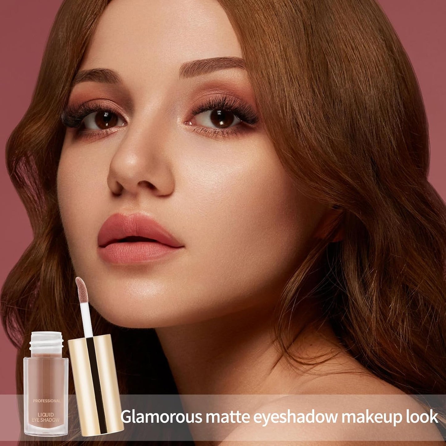 Boobeen Liquid Matte Eyeshadow, Long Lasting Waterproof Liquid Eye Shadow, Velvet Matte Cream Eyeshadow, Neutral Nude Eye Shadow Makeup