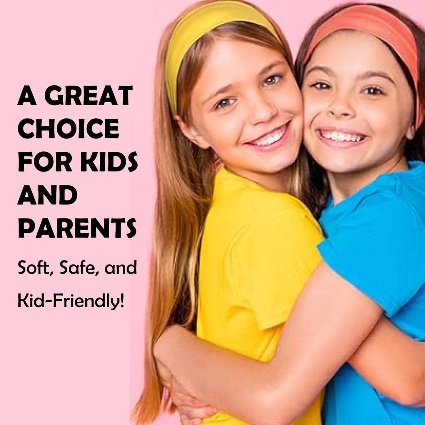 Multicolor Headbands Pack - 08 Elastic, Trendy Boho Headbands for Women, Girls, Exercise & Yoga (Spring)