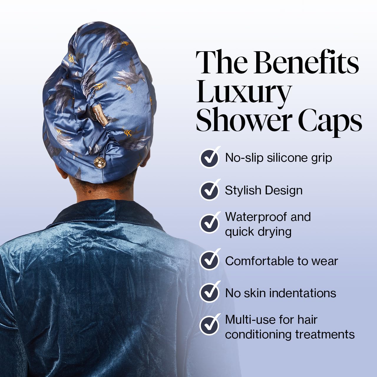 Kitsch Harry Potter x Satin Microfiber Hair Towel Wrap for Women - Super Absorbent, Quick Dry, Anti-Frizz, for Long & Short Hairs, Turbans for Women, Hair Wrap - Hufflepuff - Ravenclaw