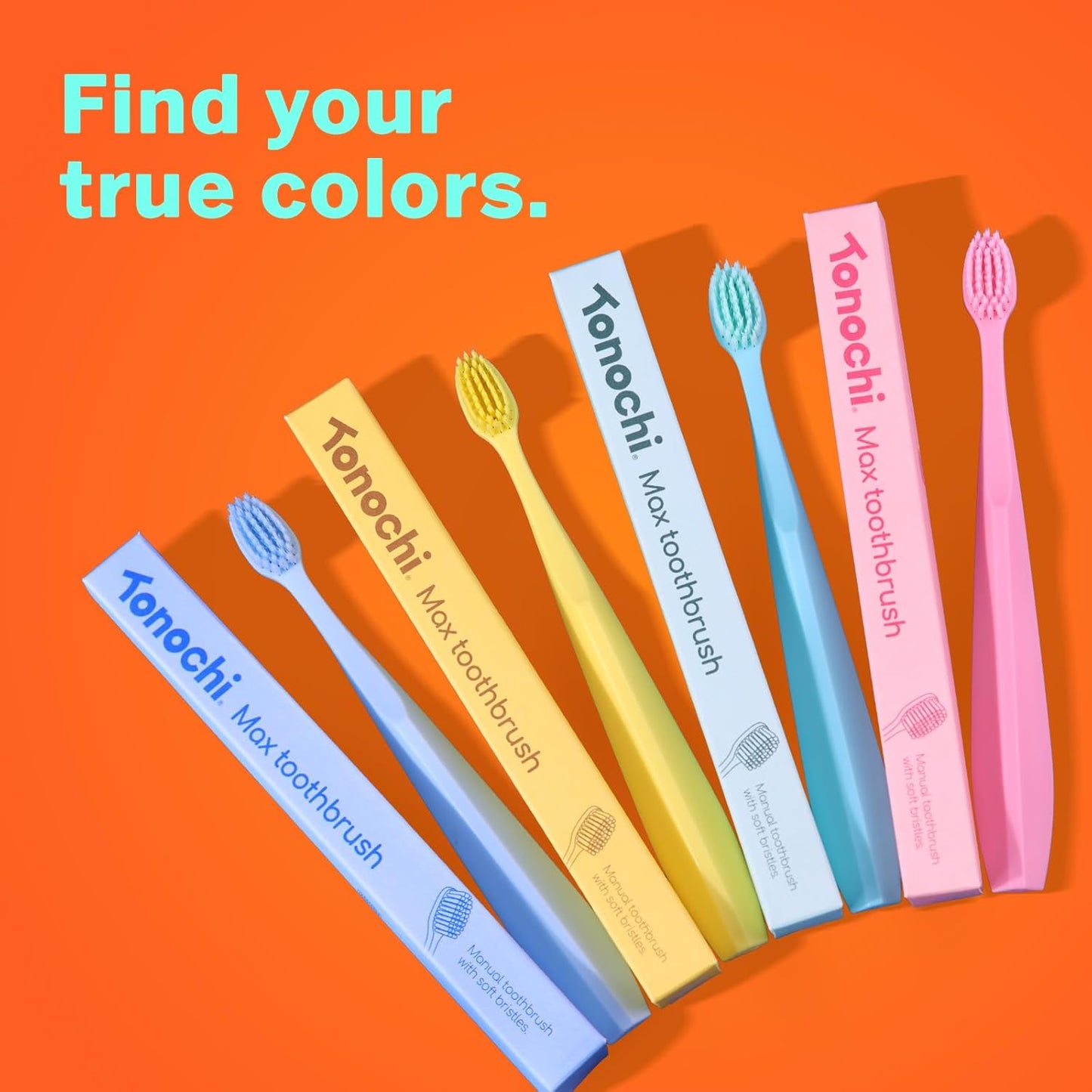 Max Extra-Soft Toothbrush for Adults Sensitive Gums – Gentle Bristles, Wide Angled Head for Back Teeth, Ergonomic Non-Slip Grip, BPA-Free Handle, Individually Wrapped, 4-Pack(Green)