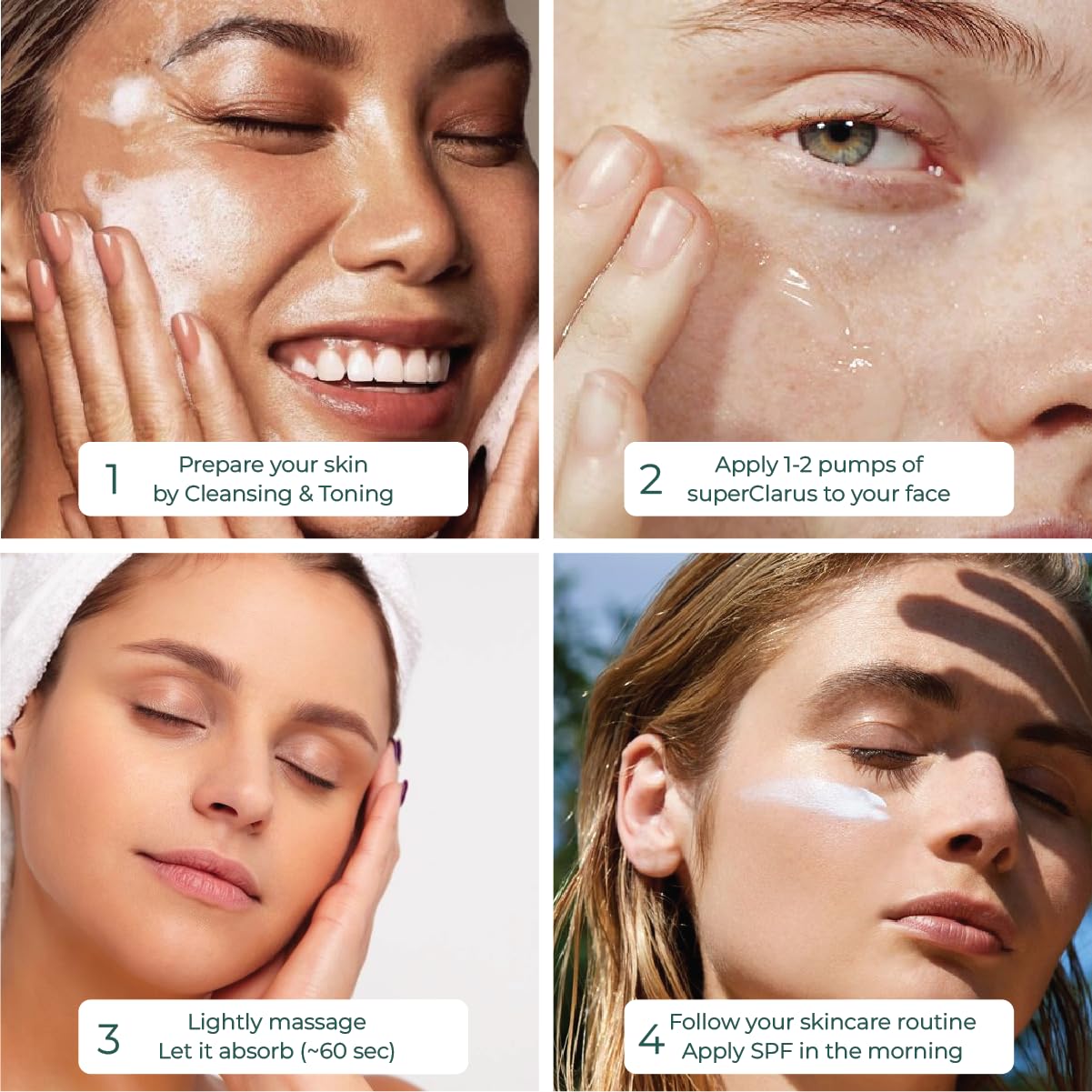 Pure & Cimple Probiotic Skin Brightening Serum | Dark Spot Face Treatment | Age Spots | Melasma, Sun Damage and Dark Pigmentation Remover | Brighter Skin Tone | Fragrance-Free