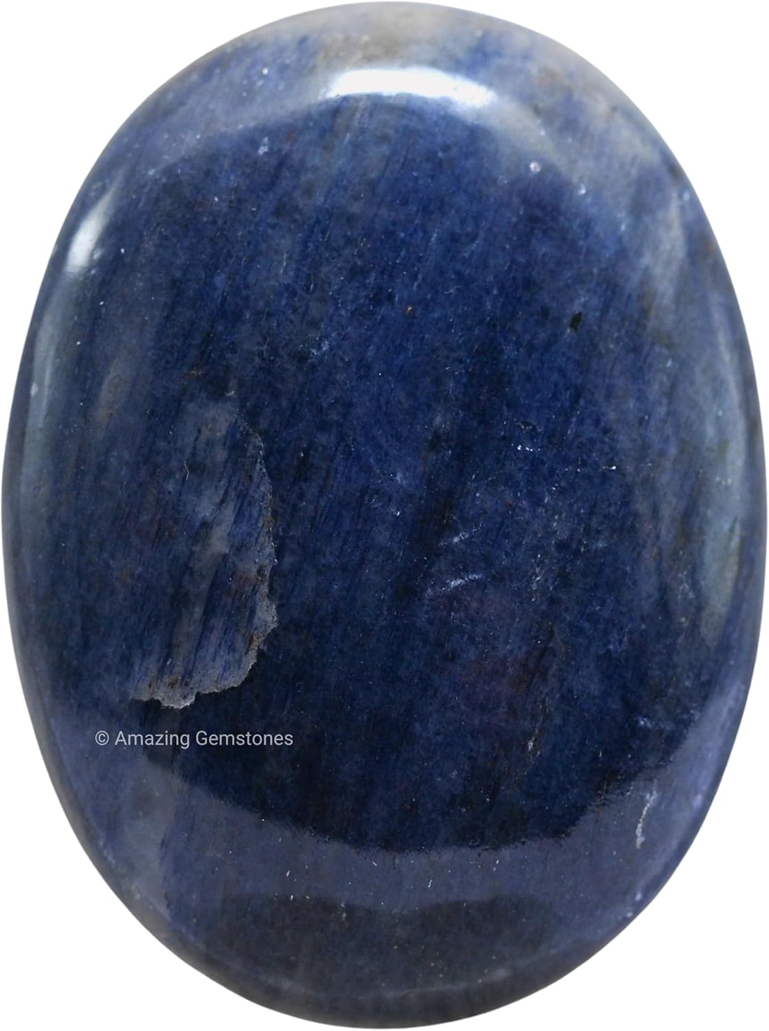 Amazing Gemstone Blue Aventurine Crystals and Healing Stones - Large Palm Stone Crystals Piedra - Crystal for Good Luck, Positive Energy, Meditation - Unique Stocking Stuffers and Gifts for Women, Men