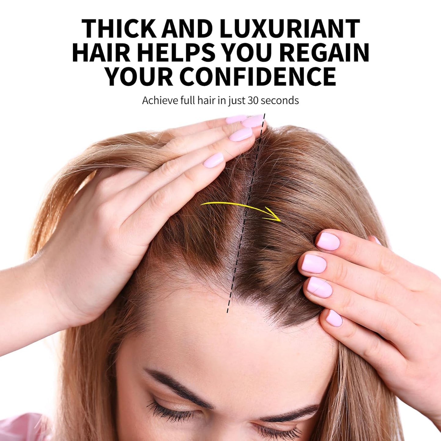 SEVICH Hair Fibers Refill 100g - Compatible with Most Brand Bottles | Hair Building Fibers for Thinning Hair | Instant Thickening Powder for Men & Women | 5-Second Natural Coverage,Light Brown