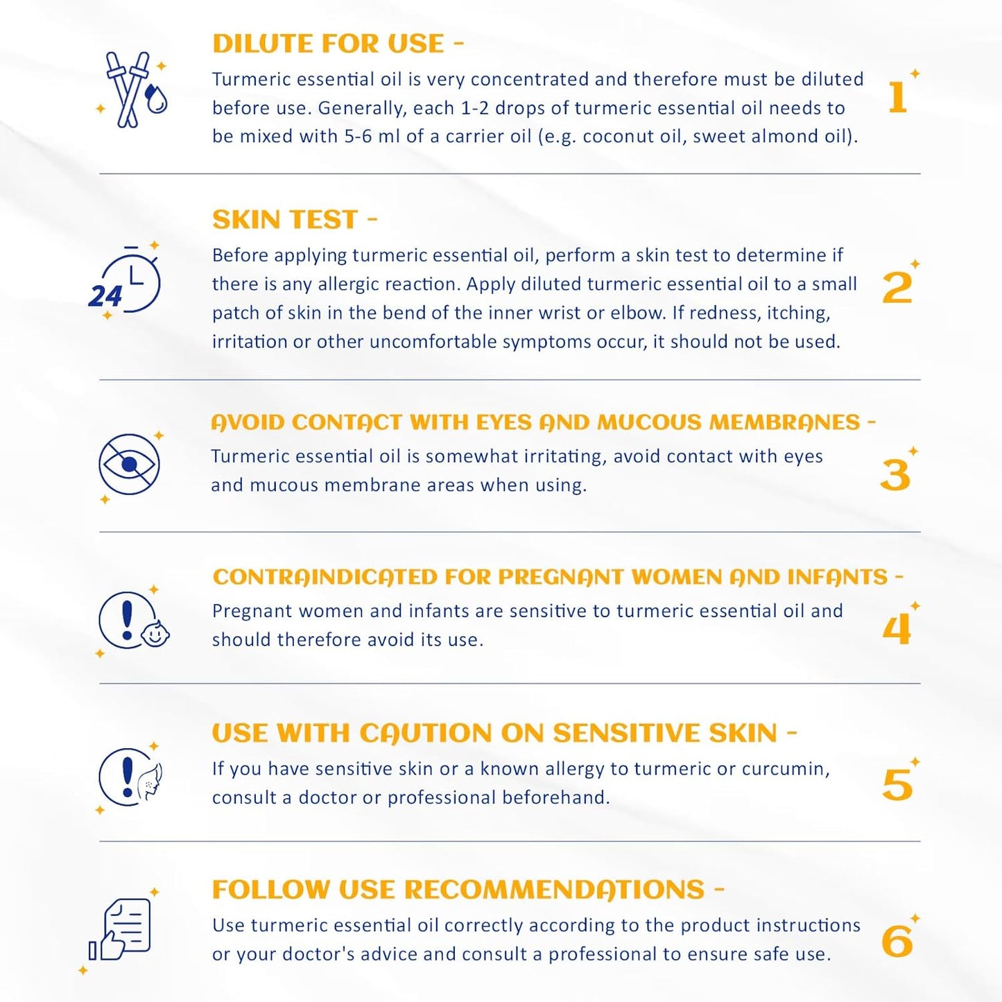 HIQILI 100ML Turmeric Oil for Face Skin Care, Aromatherapy,100% Pure, Use After Dilution- 3.38 Fl Oz