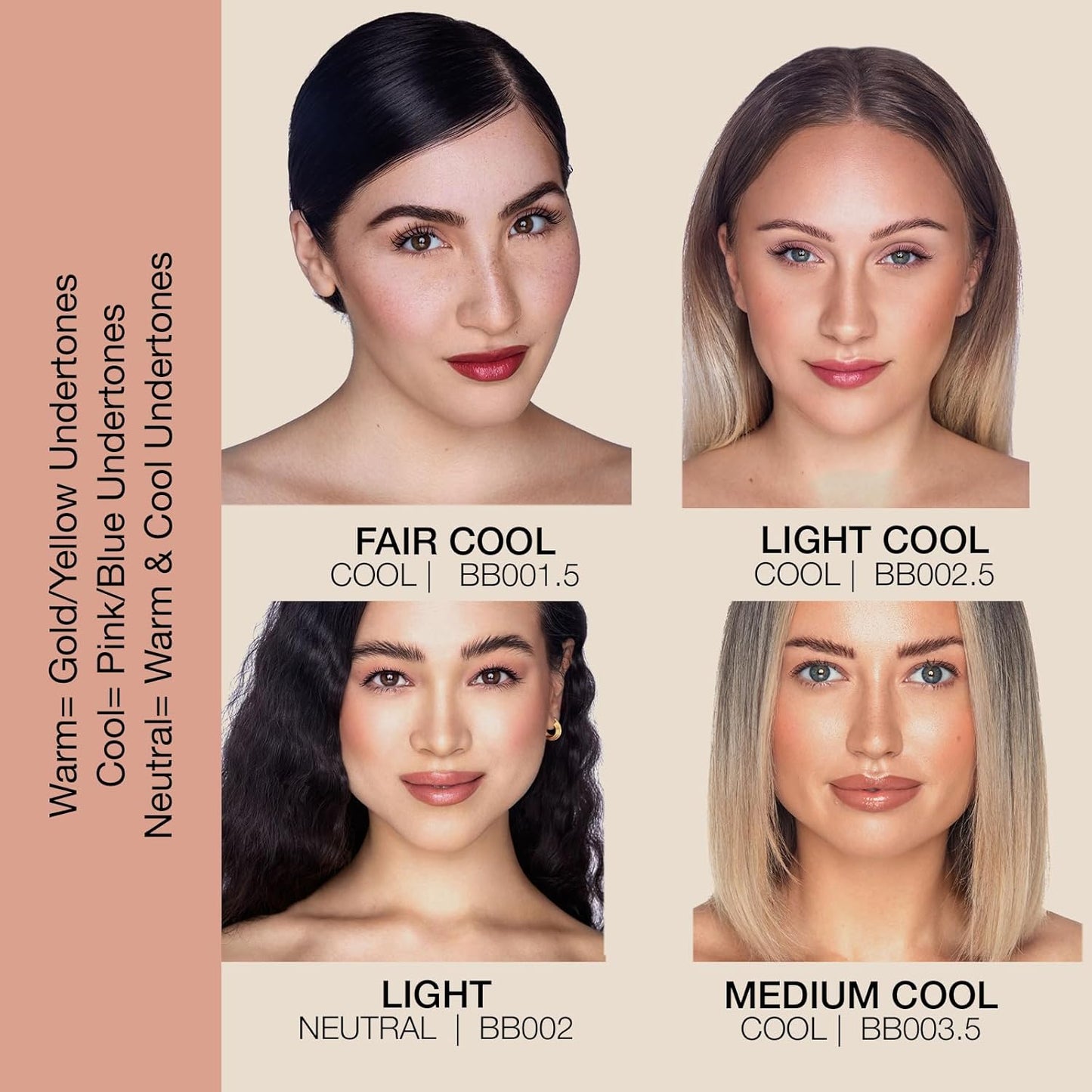 Bellapierre BB Cream SPF 20 – Mineral Sunscreen & Liquid Foundation, Lightweight Face Moisturizer with Buildable Coverage, Matte Finish, Non-Toxic, Paraben-Free, Cruelty-Free – 1.7 oz - Tan