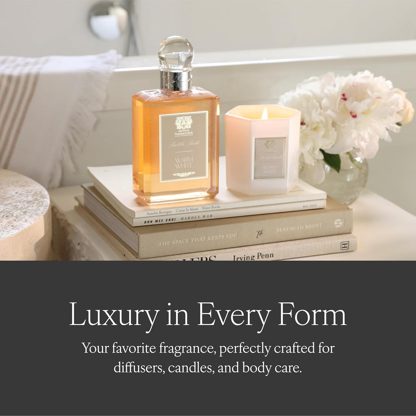 Antica Farmacista Warm White Bubble Bath, 16 Fl Oz