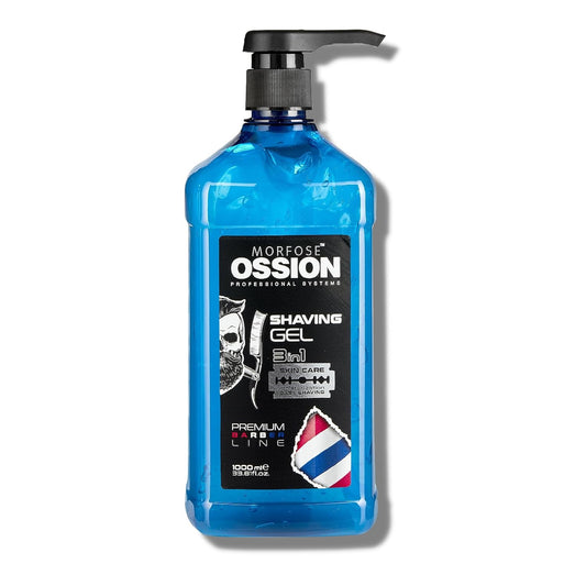 Morfose Shaving Gel - Infused with Soothing Aloe Vera and Vitamin E, Perfect for Sensitive Skin, Protects from Nicks and Cuts, Easy to Use and Rinse Off, 30.43 Fl Oz