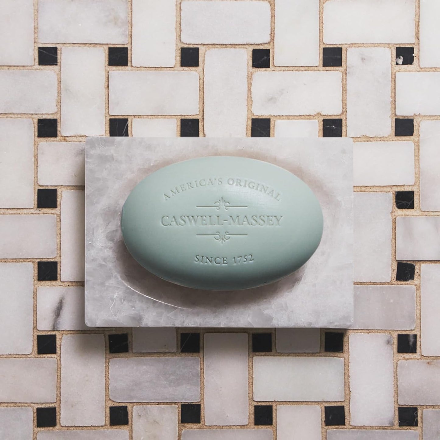 Caswell-Massey Men’s Bar Soap Gift Set - Jockey Club Scent - Triple-Milled Moisturizing Body Soap Bars for All Skin Types, Plant-Based Formula with Essential Oils, Made in USA, 3 x 5.8 oz