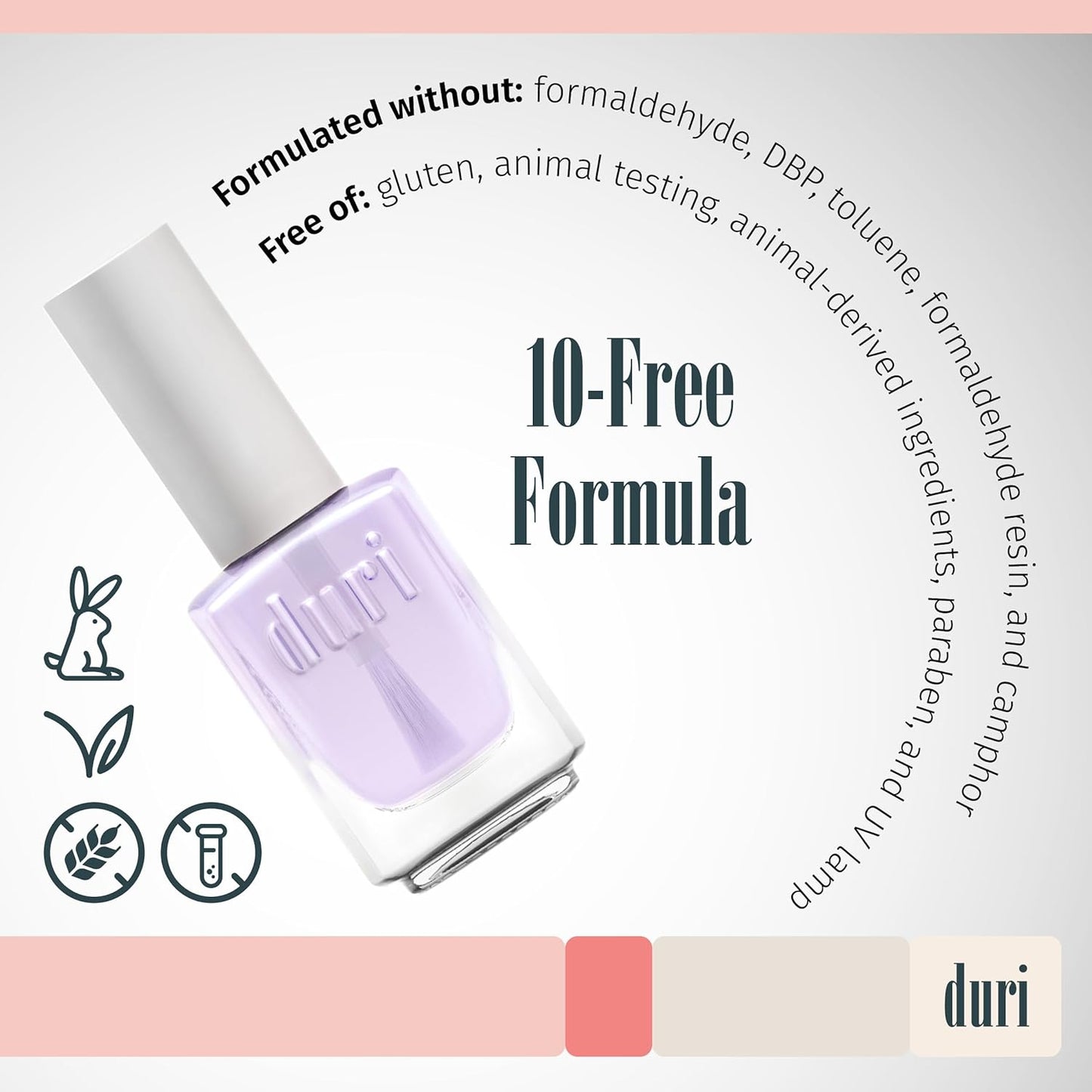 duri Express Clear Top Coat - 0.45 fl. oz.