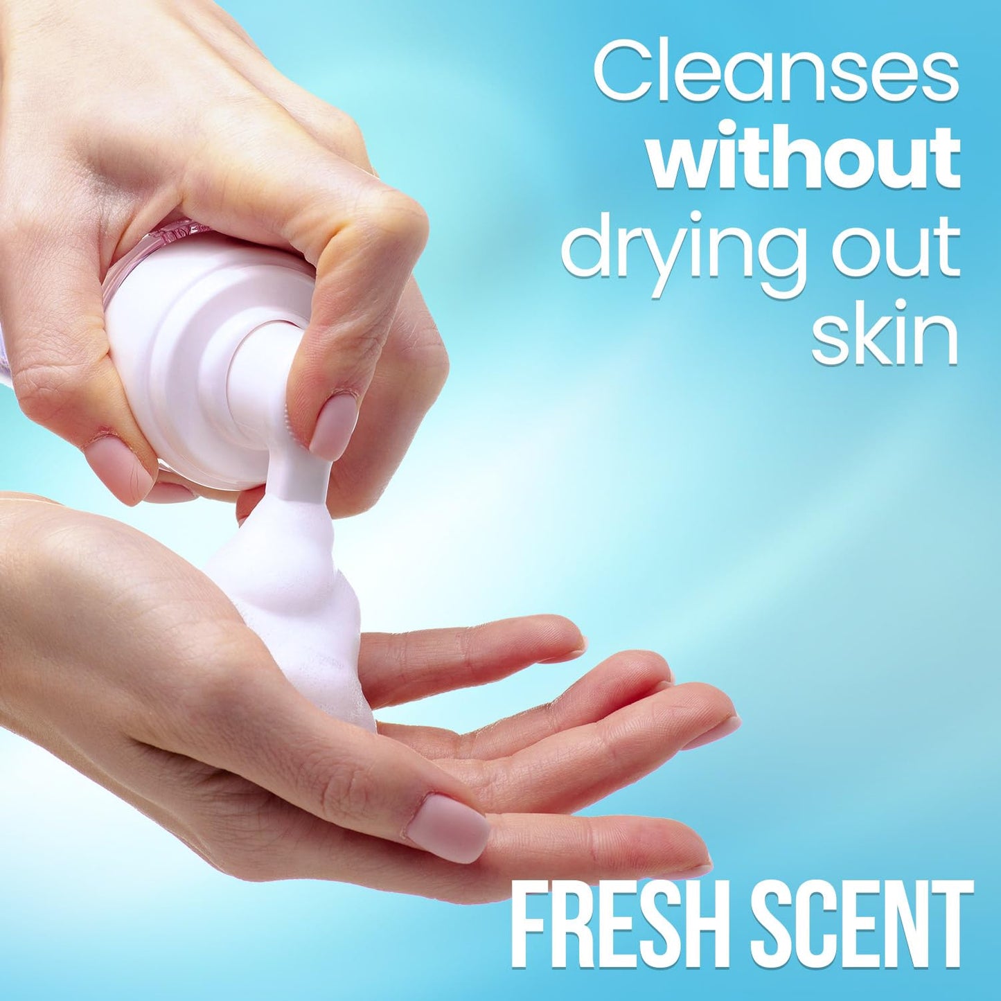 Scrubzz No Rinse Body Wash for Elderly, Rinse Free Cleansing Foam, Waterless Foaming Cleanser for Men and Women, Great for Camping, Gym and Post Workout, Hospital Stays and Post Surgery - 1 Pack