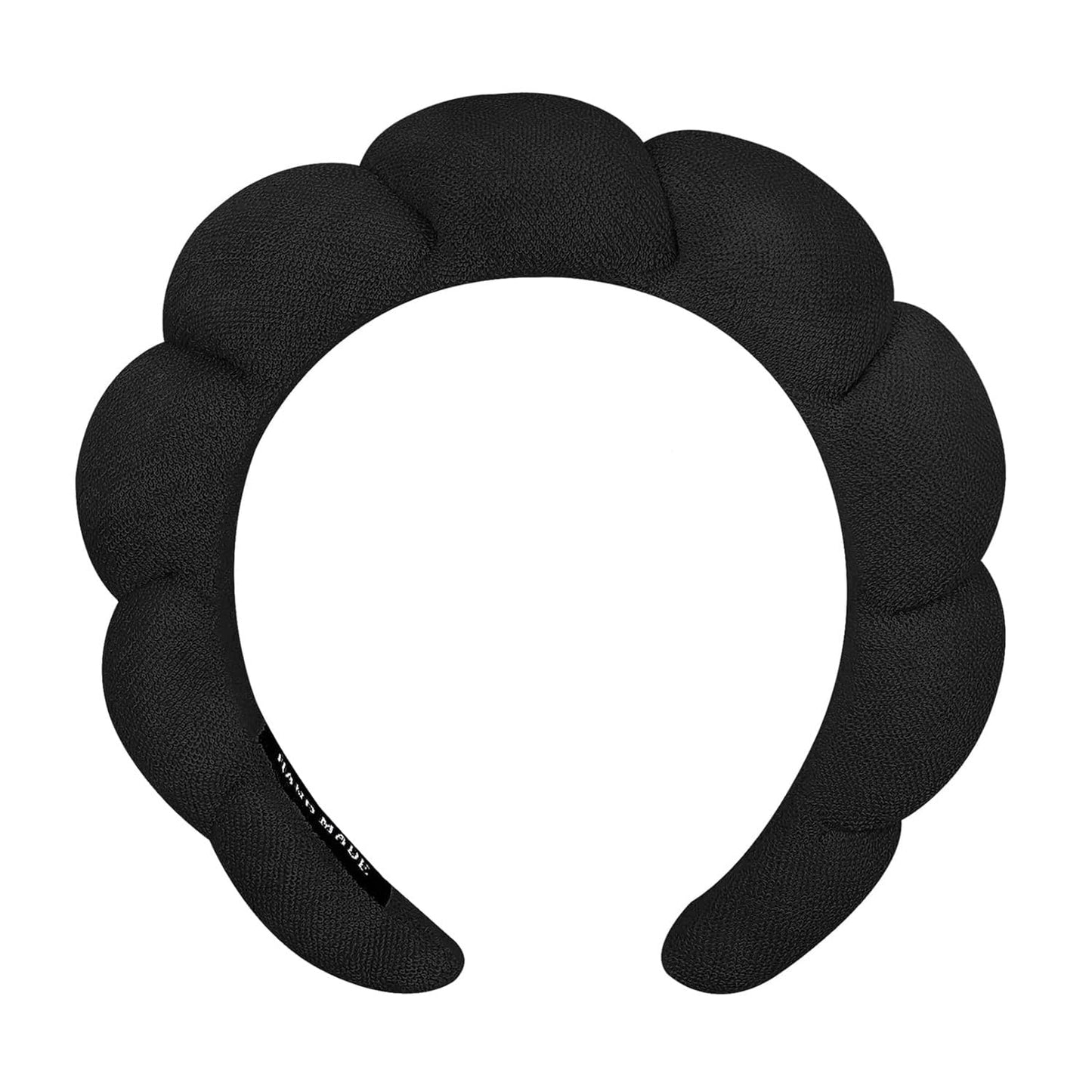 Spa Headbands for Washing Face Makeup Skin Care Headband Women Bubble Facial Beauty Headbands Puffy Shower Towel Band Hair Headband