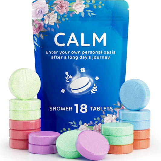 18-Pack Shower Steamers Aromatherapy, Shower Bath Bombs with Individually Wrapped, Variety Shower Tablets, Mothers Day Presents for Mom, Birthday Presents for Women