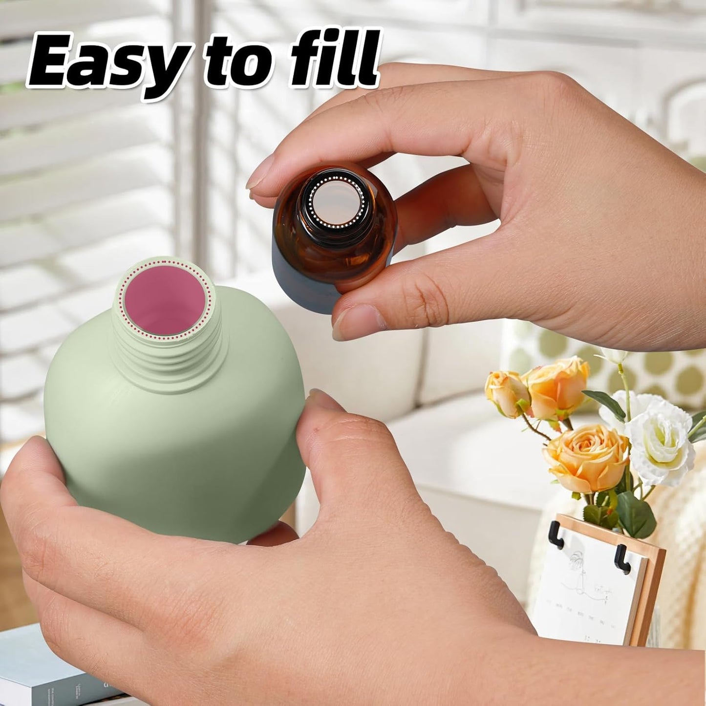 ASEVAT 3.4oz Travel Bottle with Flip Cap, Leak Proof Squeeze Bottles, Refillable Plastic Travel Containers for Creams, Lotion, Foundation, Shampoo, Conditioner