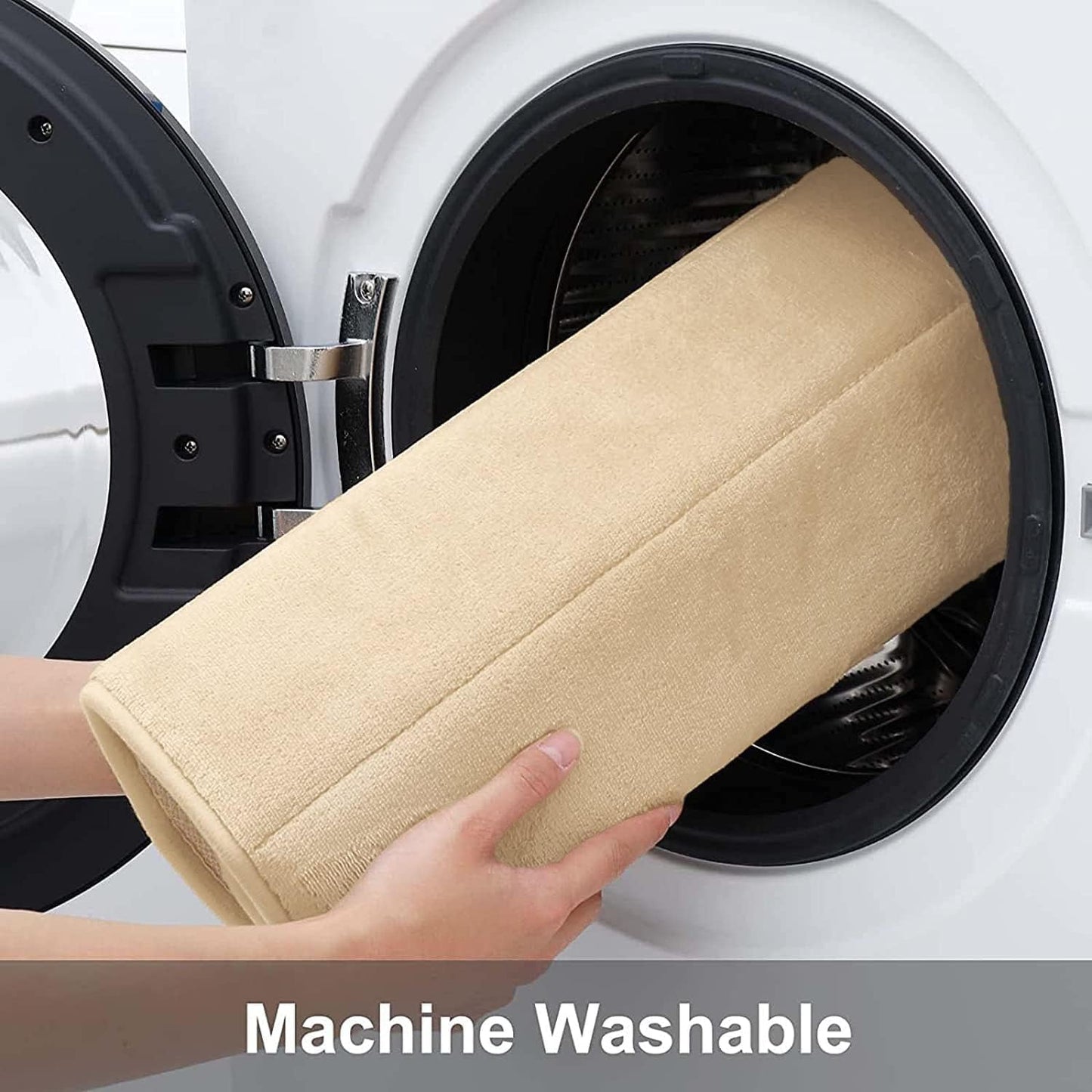 Buganda Memory Foam Bath Mat, 60" x 24", Ultra Soft and Non-Slip Bathroom Rugs, Water Absorbent and Machine Washable Bath Rug Runner for Bathroom, Shower, and Tub, Gold