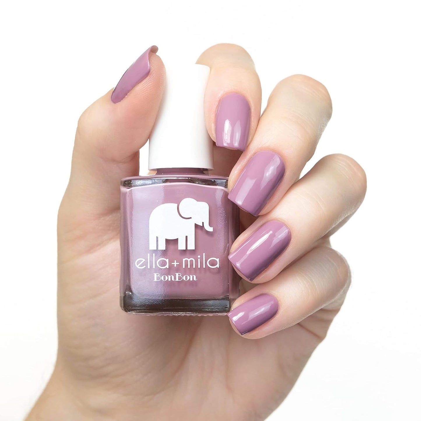 ella+mila Nail Polish, BonBon Collection - Dulce Amor - Long-Lasting & Chip Resistant Formula (0.45 fl oz each)