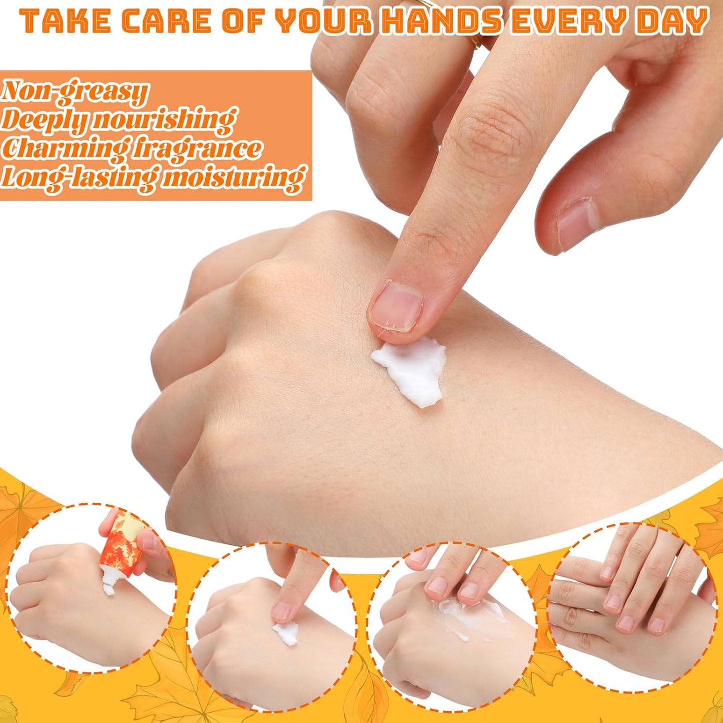 60 Pcs Thanksgiving Fall Hand Lotion Gifts Bulk for Women Maple Leaves Hand Cream 30ml Natural Botanical Fragrance Mini Lotion for Chapped Hands Travel Thanksgiving Autumn Party Supplies