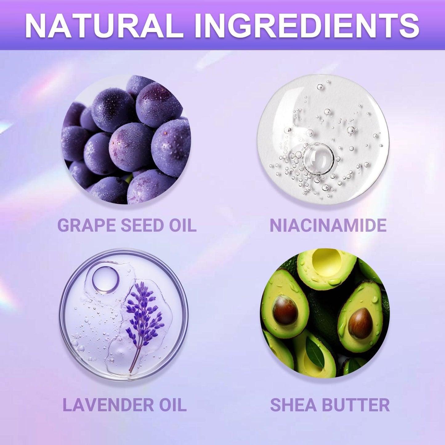 SULADEC Moisturizing Foot Mask with Grape Seed Oil and Shea Butter, Hydrating Foot Masks for Dry Cracked Feet, Dry Skin Moisturizer for Soft and Smooth Touch Feet - Men Women - 7 Pairs