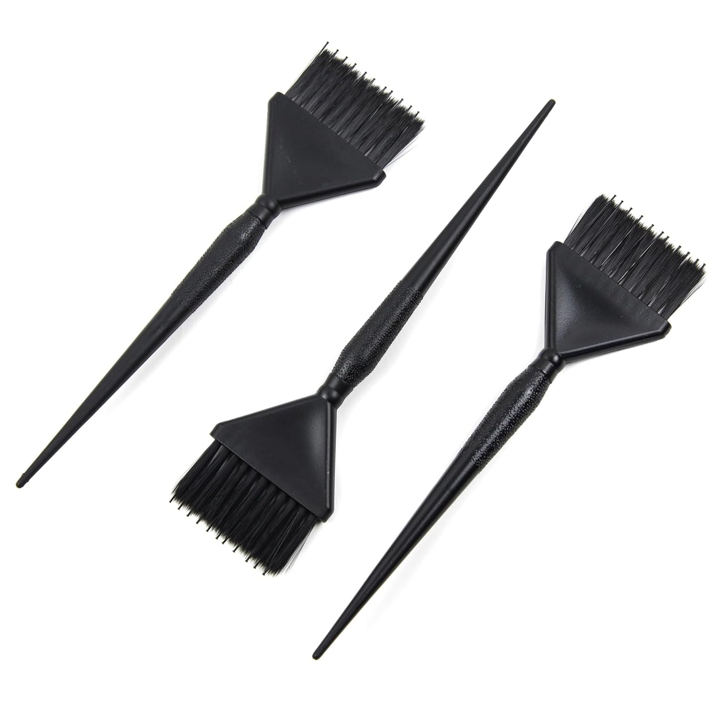 Classic Hair Color Brushes with Built-In Comb - 3 Tint Applicators for Salon Hair Coloring