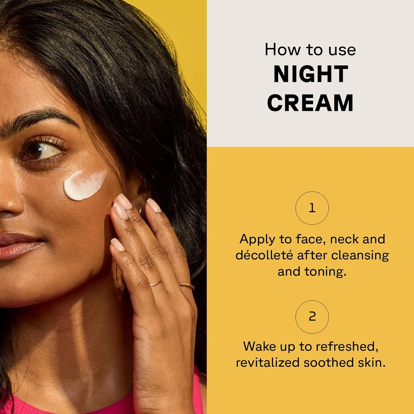 Acure Radically Rejuvenating Whipped Night Cream - Anti Aging Peptide Night Face Cream for Women & Men, Hydrating & Renewing Moisturizer for Fine Lines and Dark Spots with Vitamin C - 1.7 fl oz