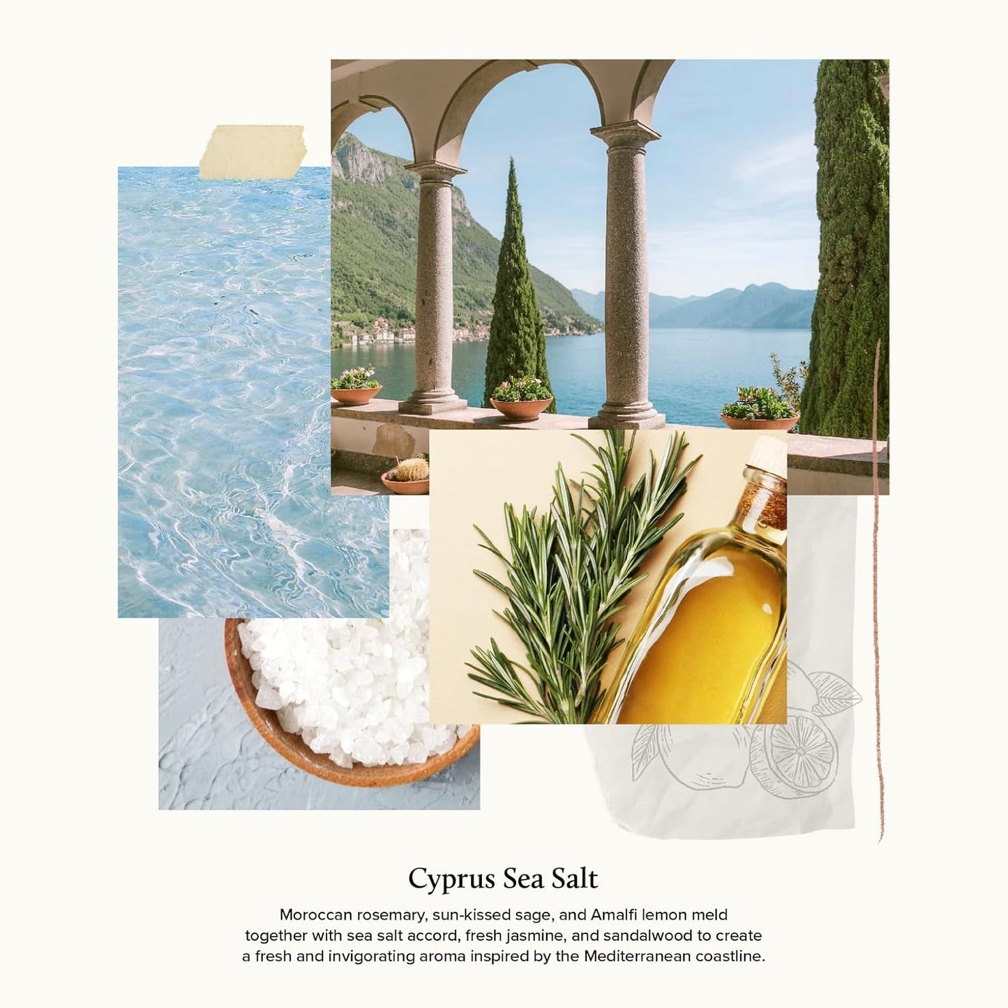 Thymes Cyprus Sea Salt Home Fragrance Mist (3.0 oz)