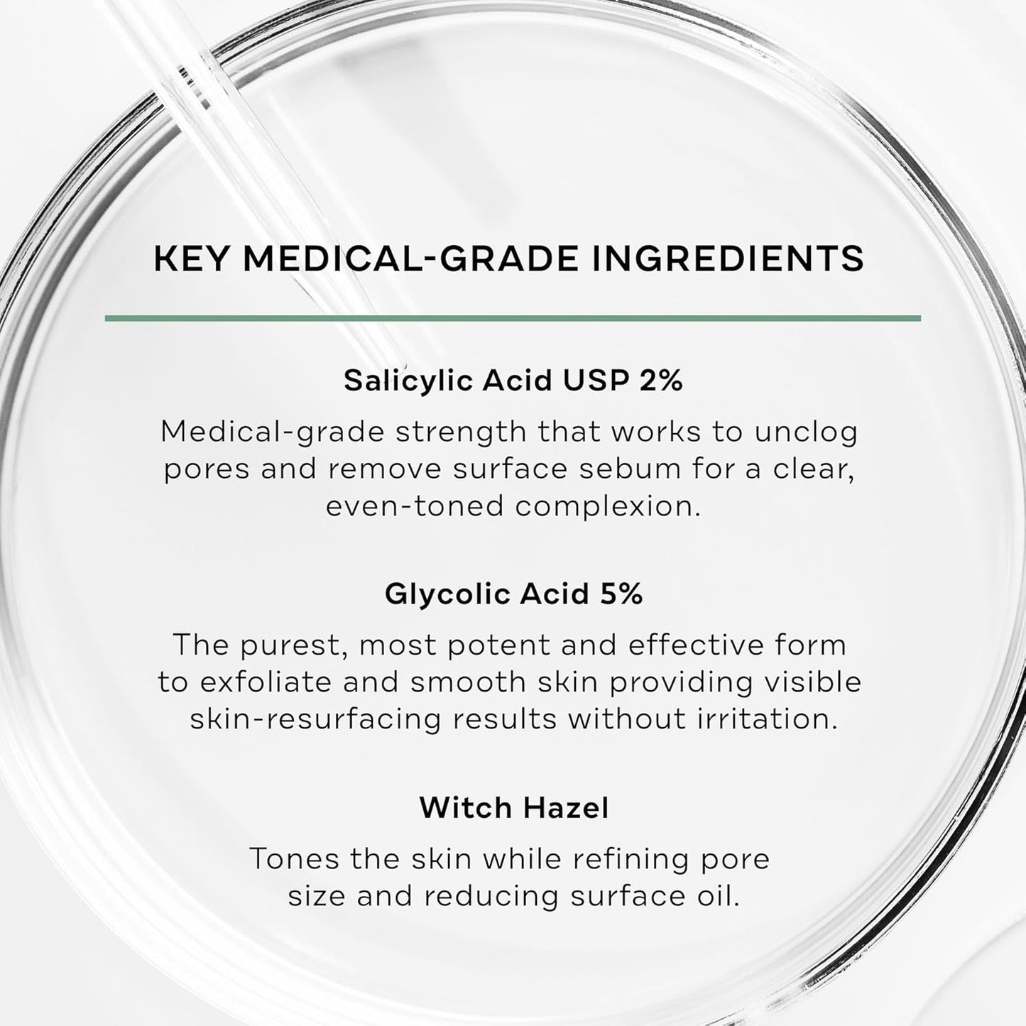 Replenix Gly-Sal Clarifying Acne Pads, 60 Count, Medical-Grade Glycolic Acid & 2% Salicylic Acid Exfoliating Pads for Acne-Prone Skin, Help Clear Blemishes & Refine Pores, Non-Oily